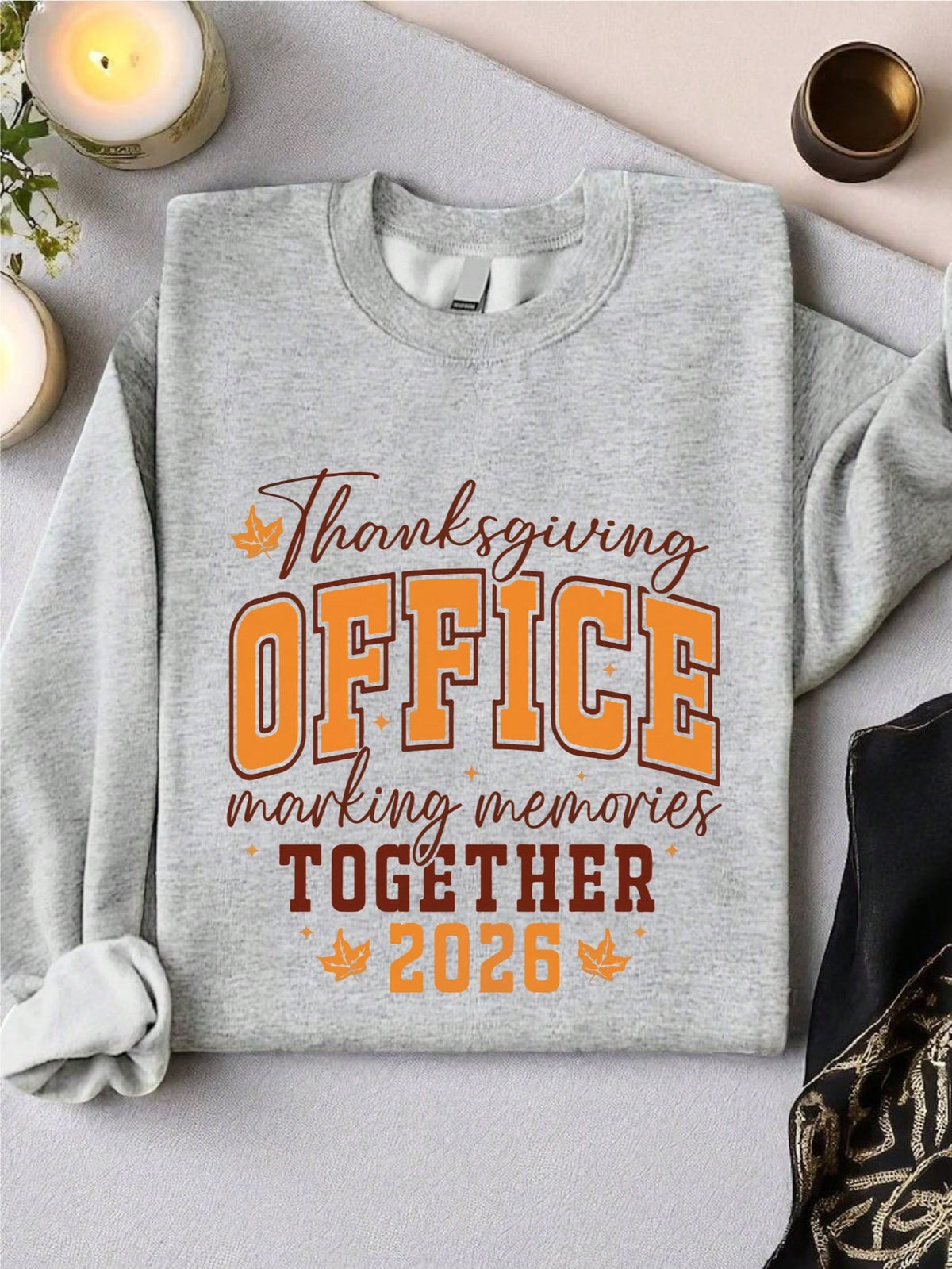 Thanksgiving Office Crew 2026 Sweatshirt