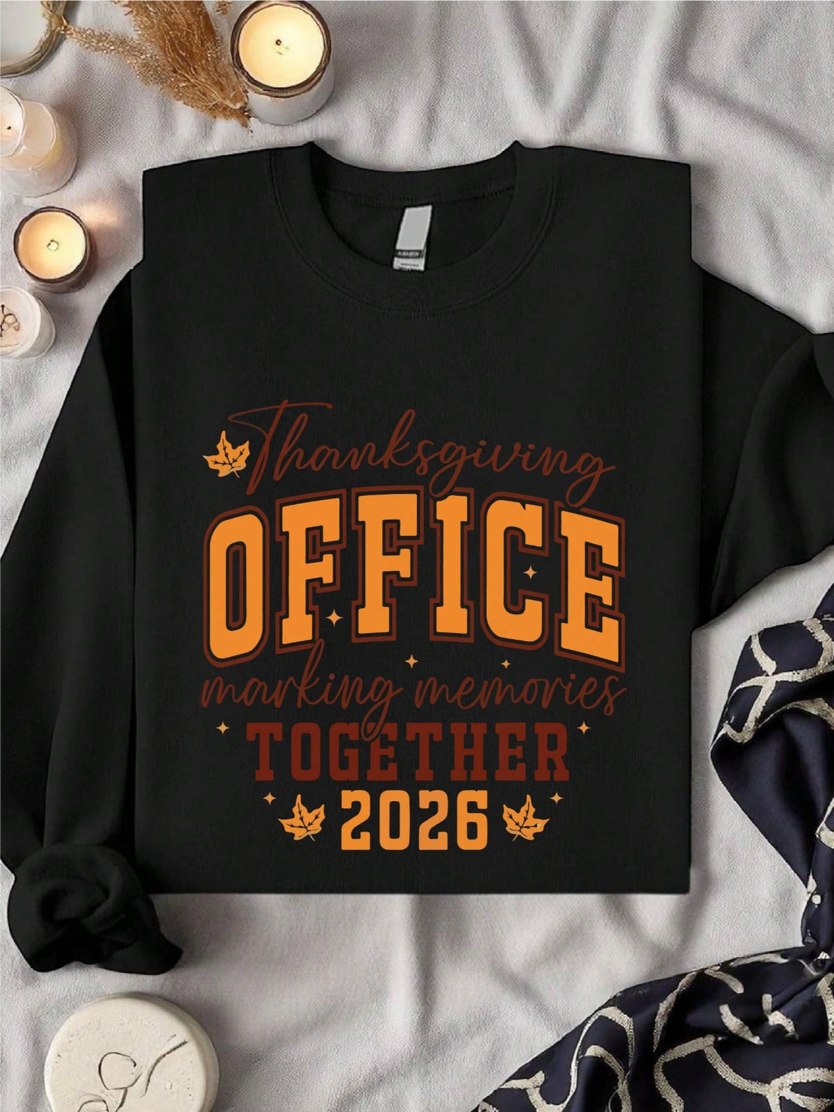 Thanksgiving Office Crew 2026 Sweatshirt