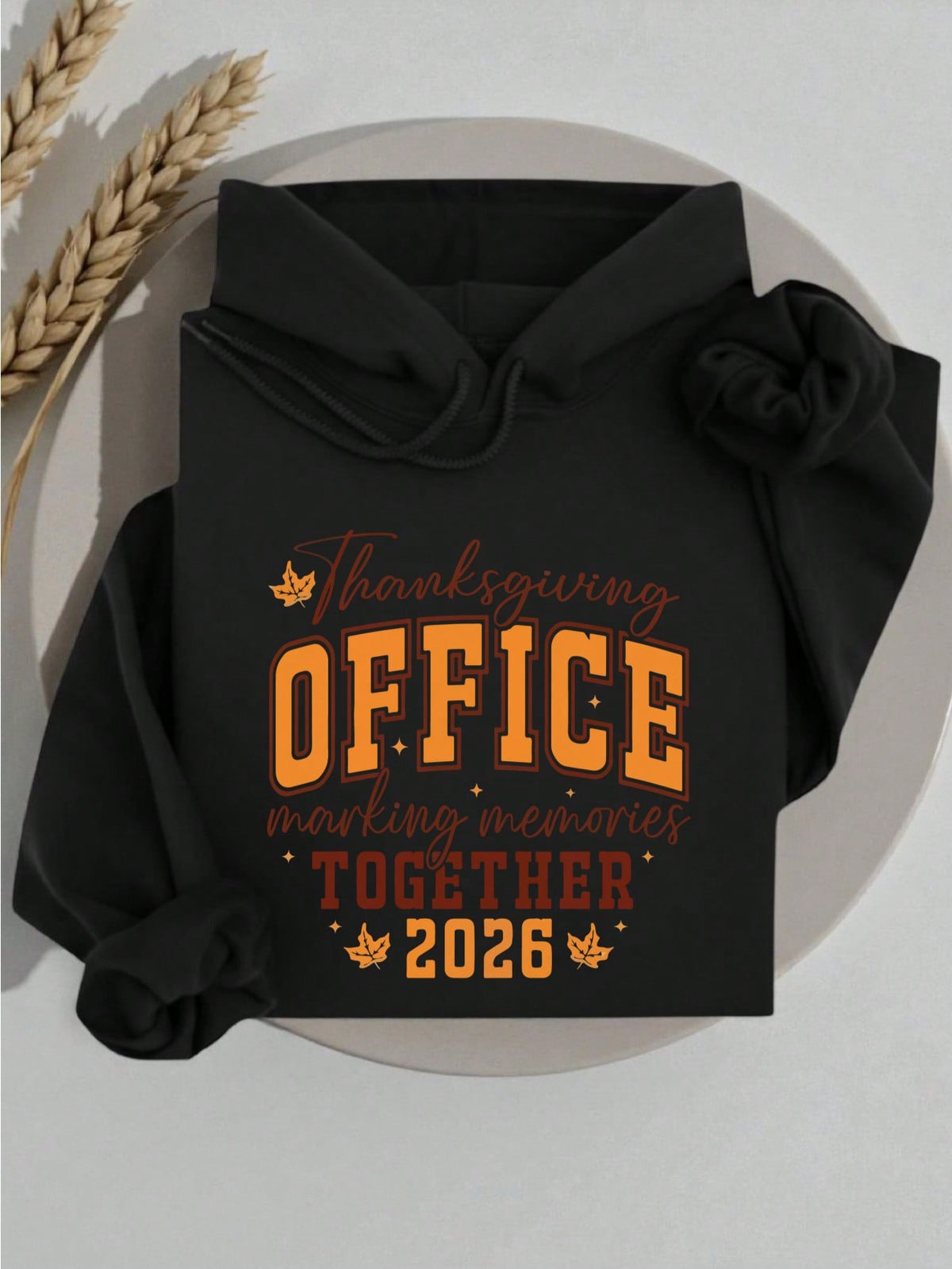 Thanksgiving Office Crew 2026 Hoodie