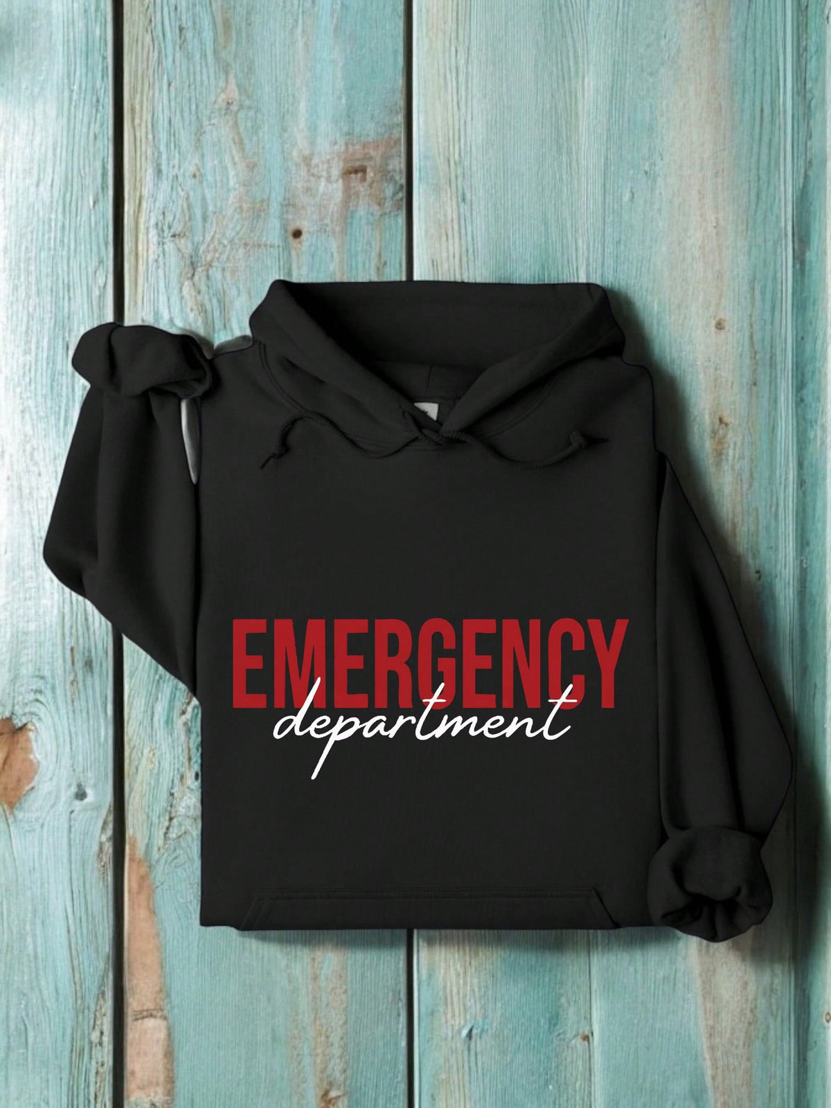 Emergency Department Unisex Hooded Hoodie