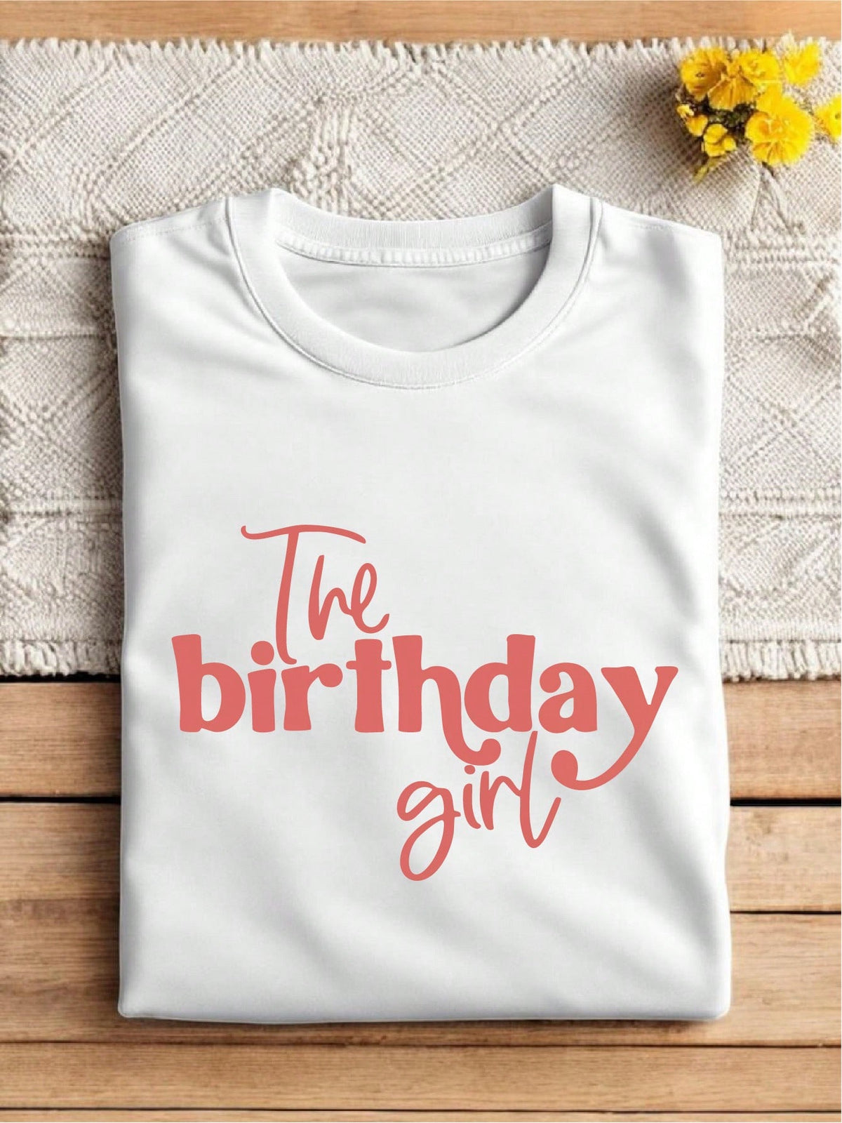 Retro Birthday Girl T-Shirt