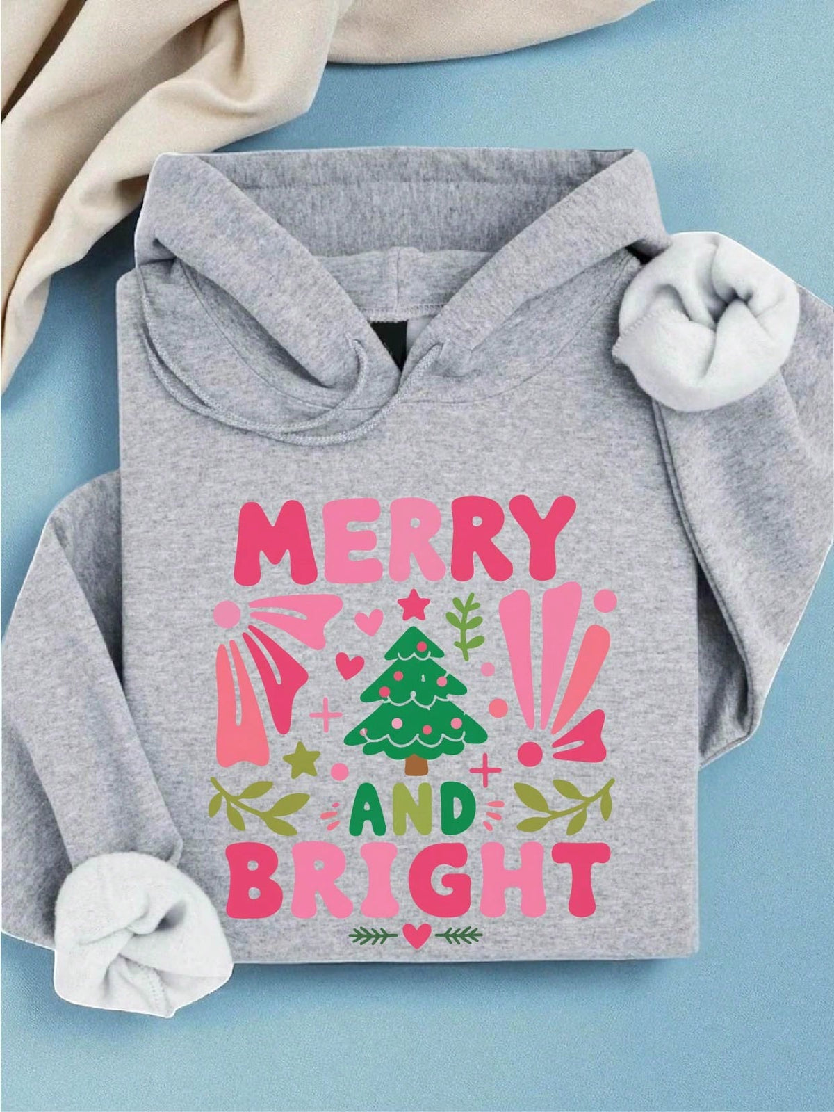 Merry And Bright Hoodie