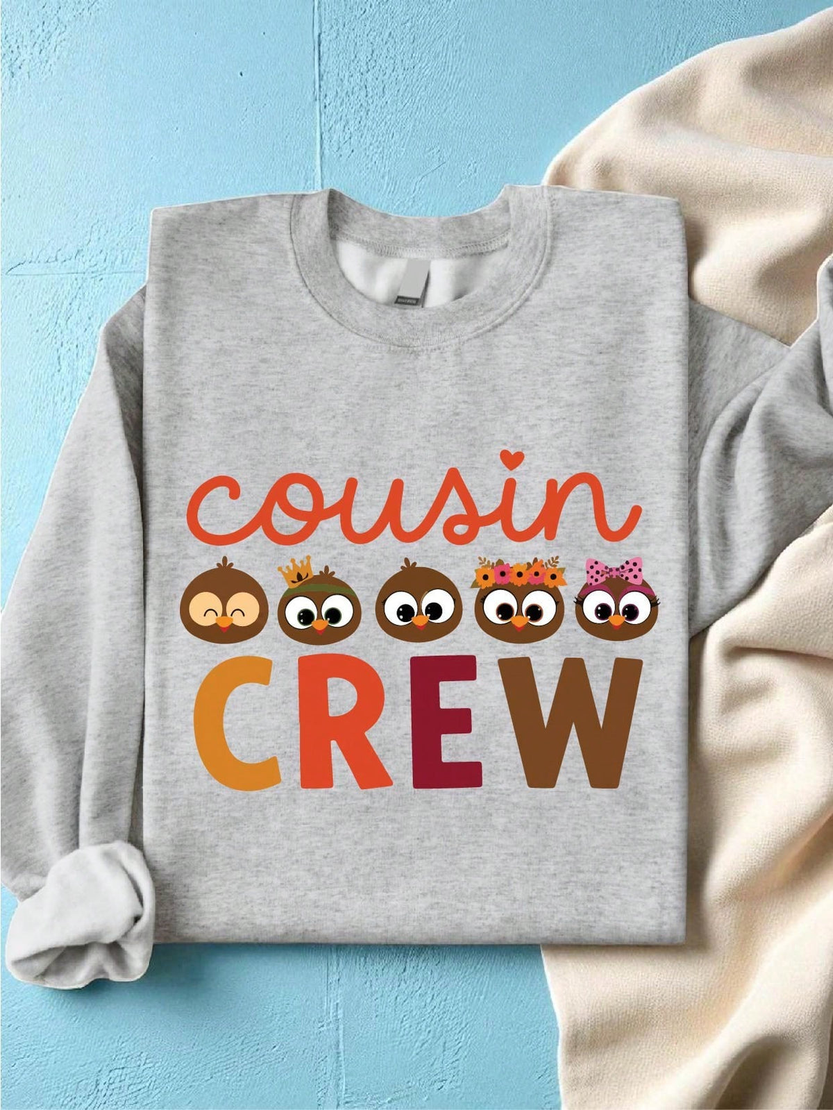 Cousin Crew Thanksgiving Sweatshirt