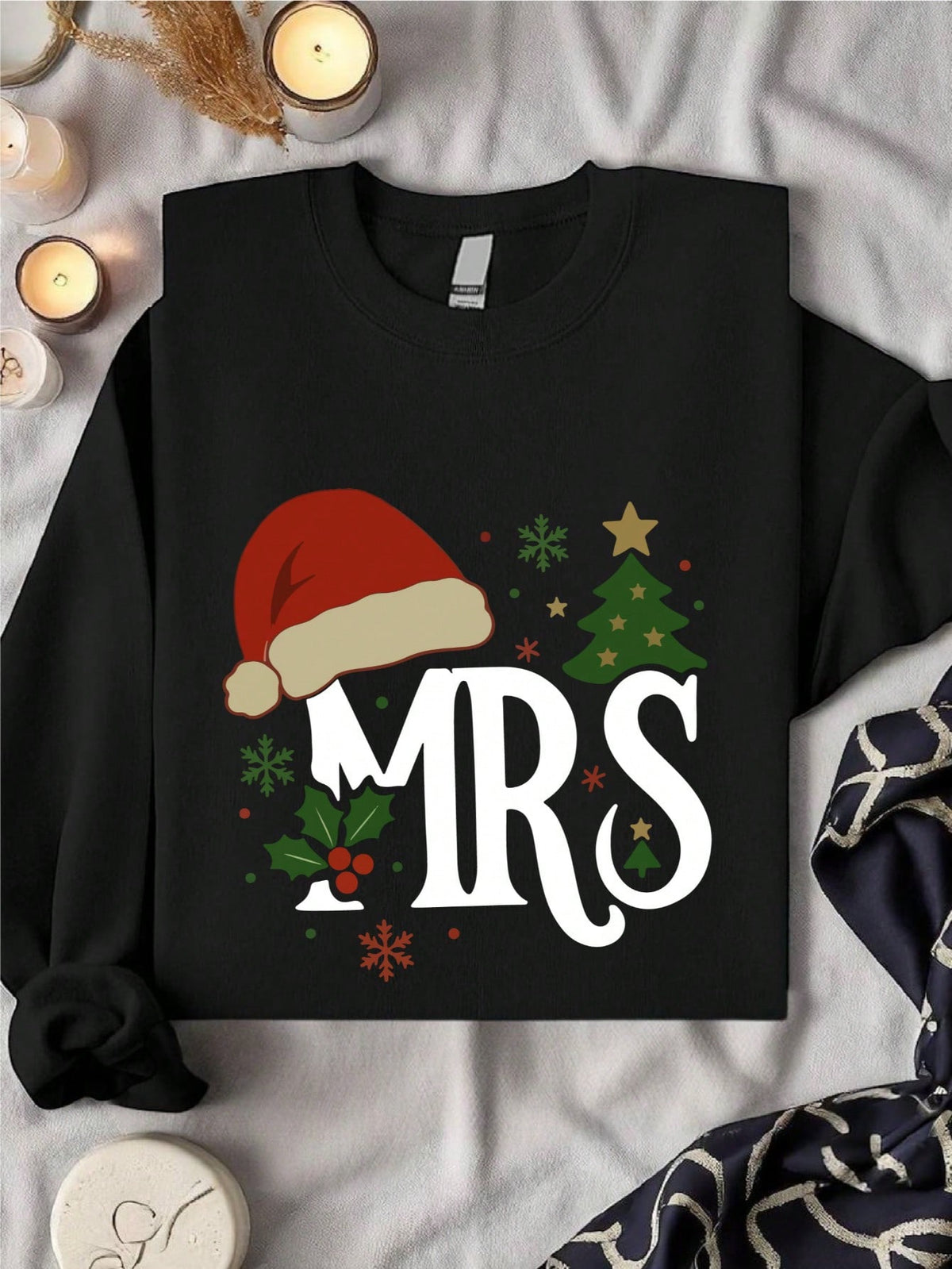 1PC Christmas MR & Mrs Sweatshirt