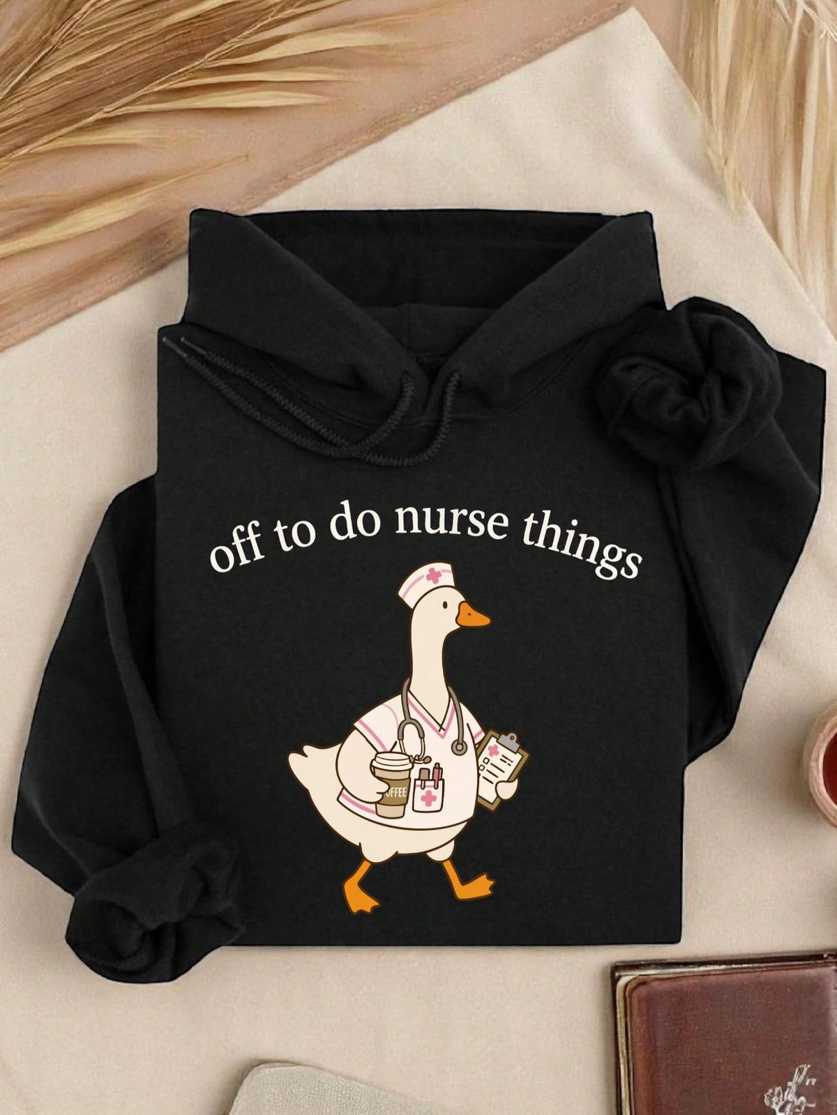 Off To Do Nurse Things Hoodie