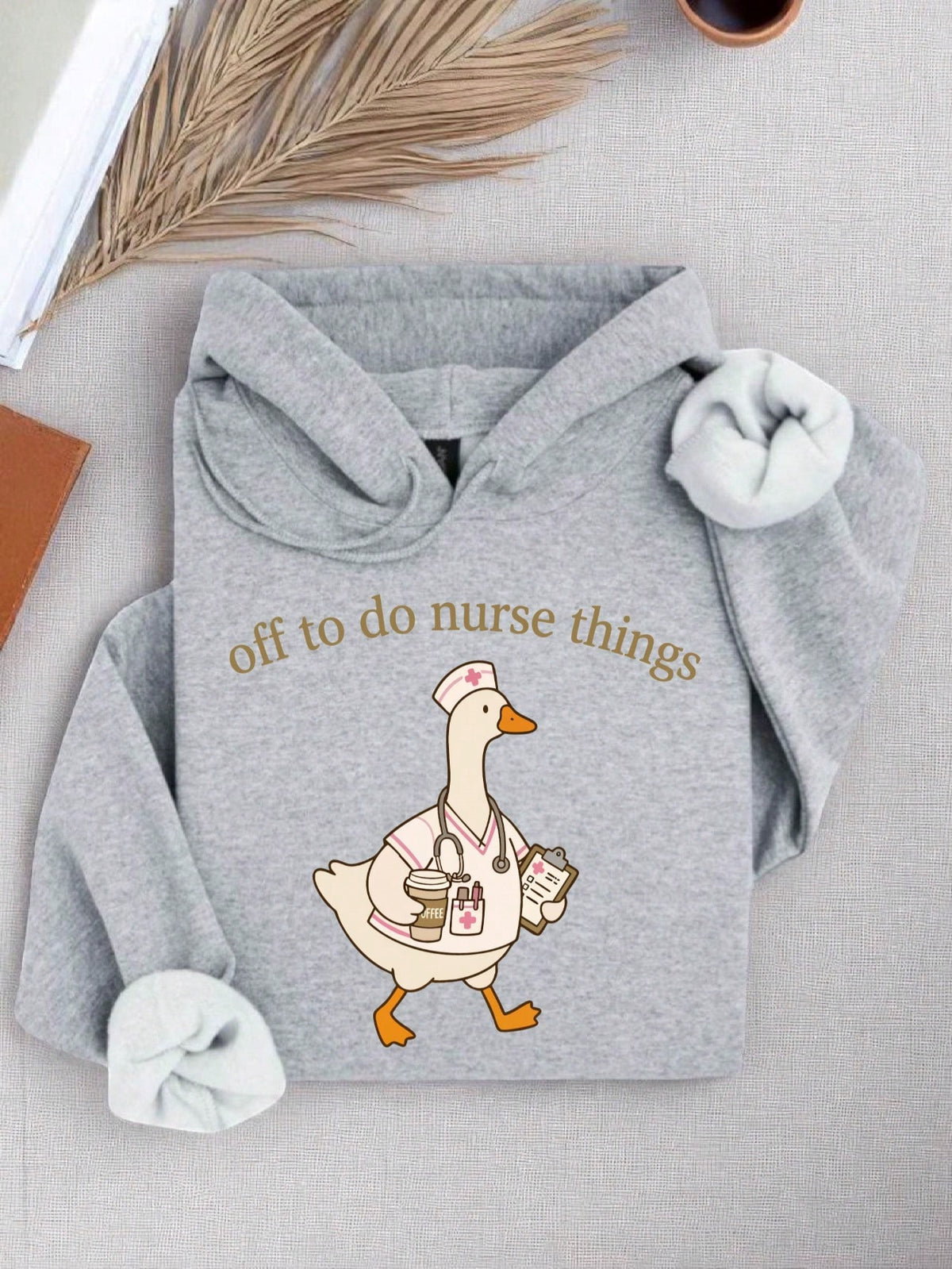 Off To Do Nurse Things Hoodie