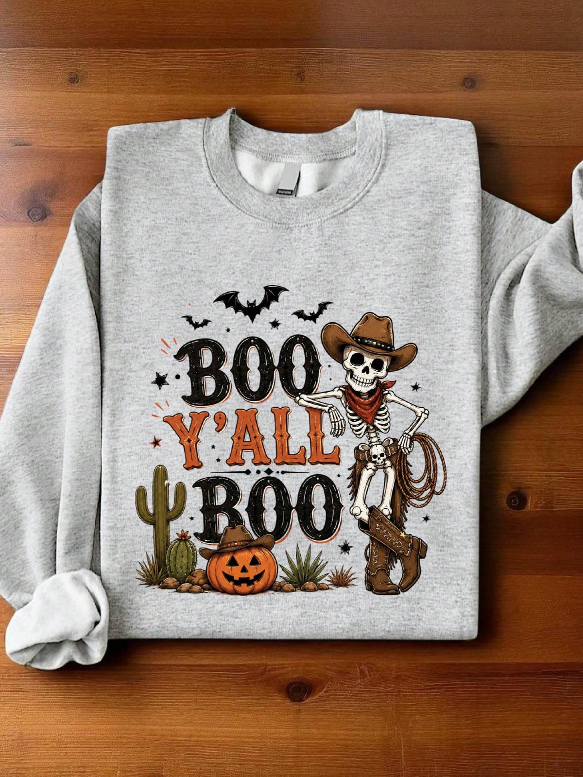 Boo Y'all Halloween Sweatshirt
