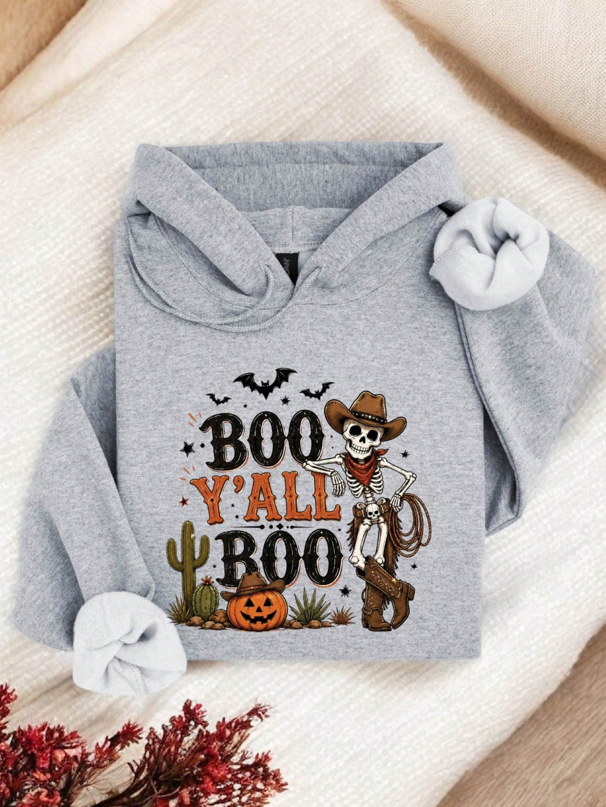 Boo Y'all Halloween Hoodie