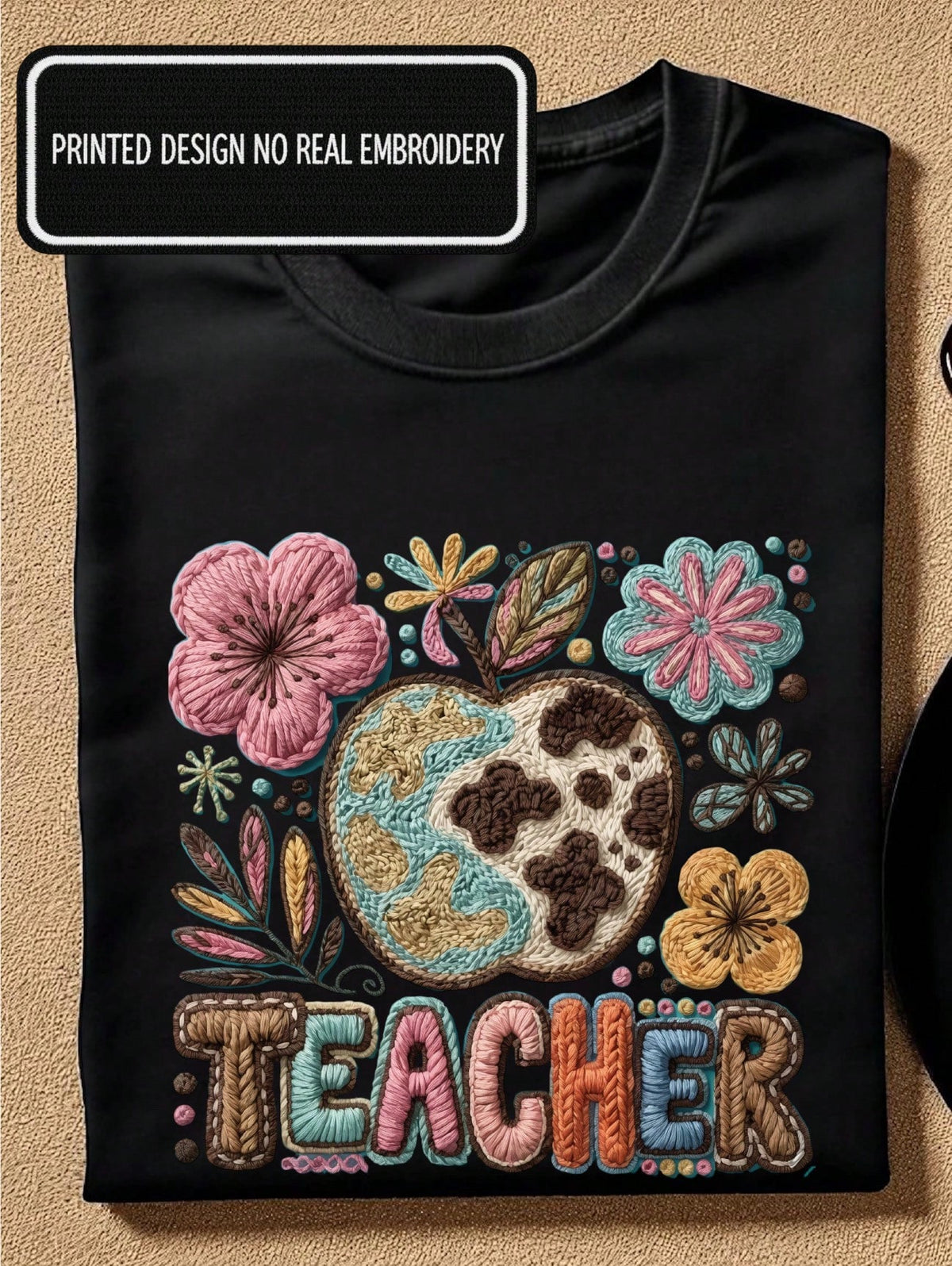 Teacher DTF Graphic Print T-Shirt