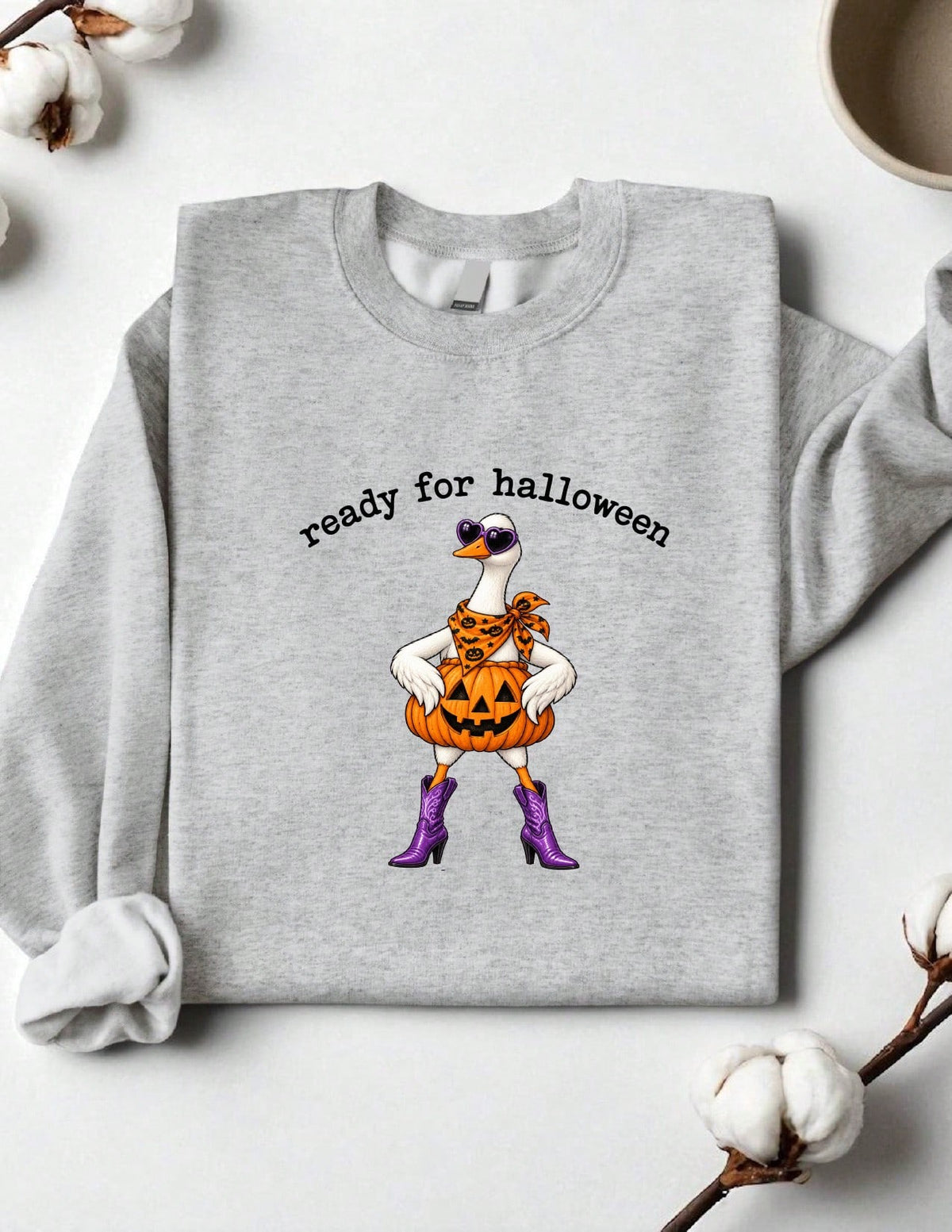 Ready For Halloween Goose Sweatshirt