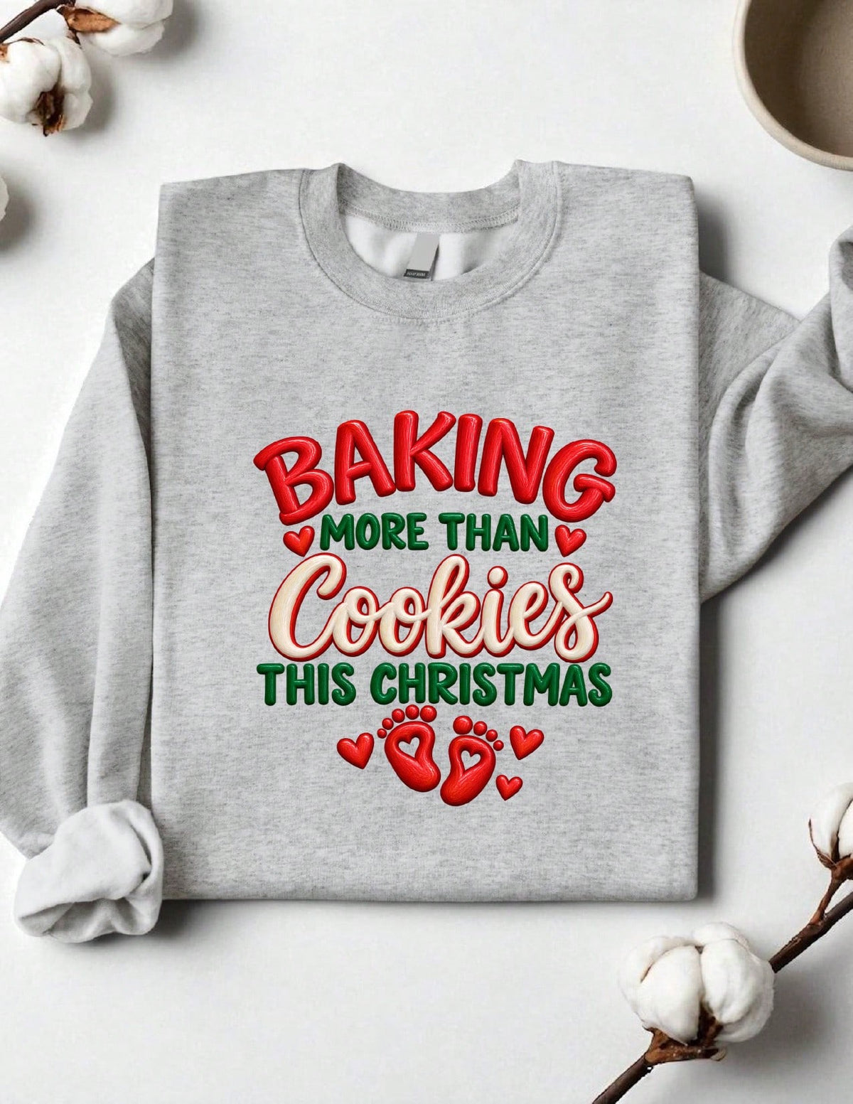 Christmas Pregnancy Announcement Sweatshirt