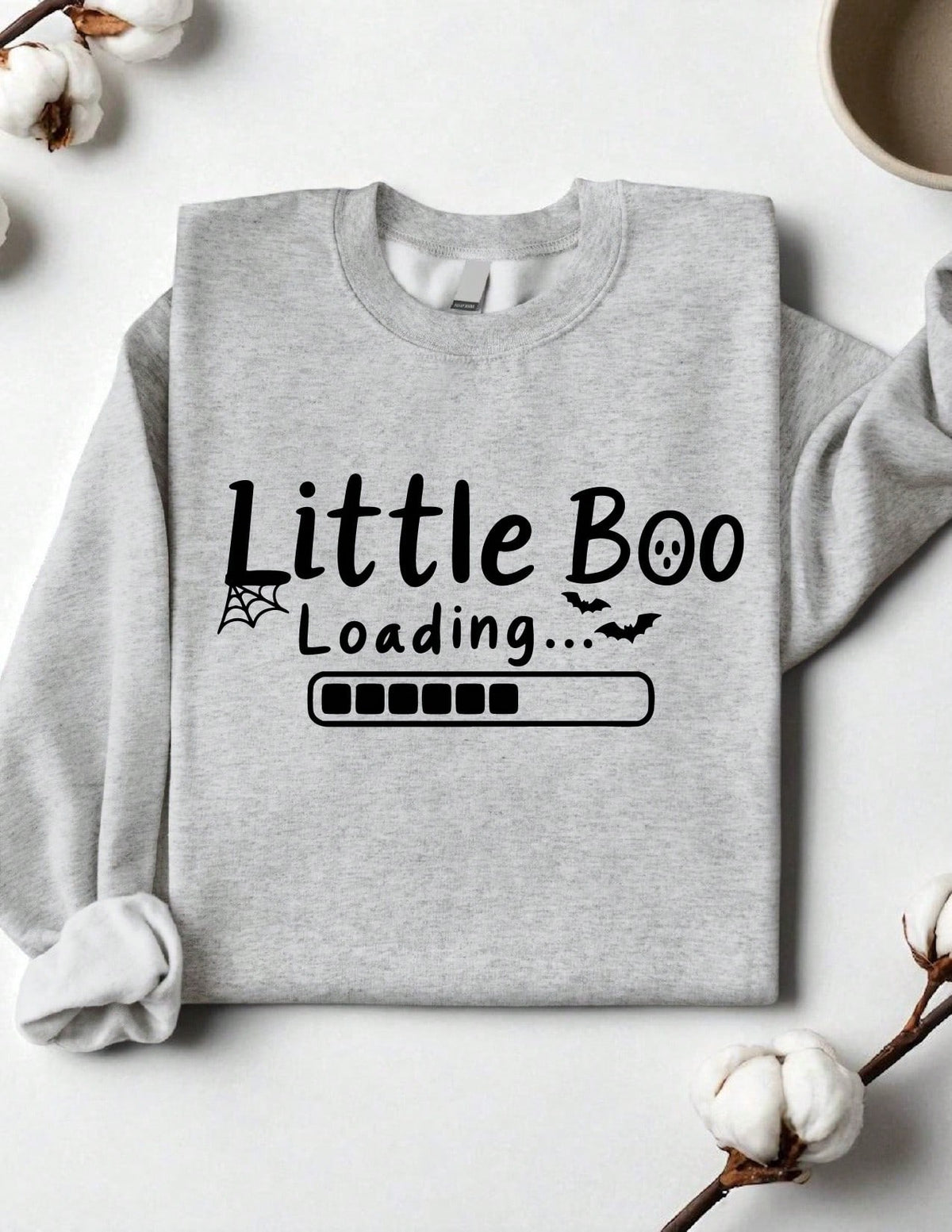 Little Boo Loading Sweatshirt