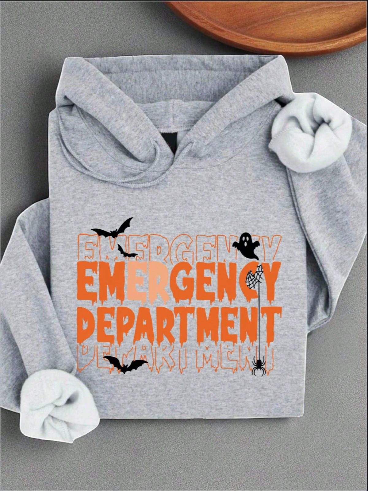 Halloween Emergency Department Unisex Hooded Hoodie