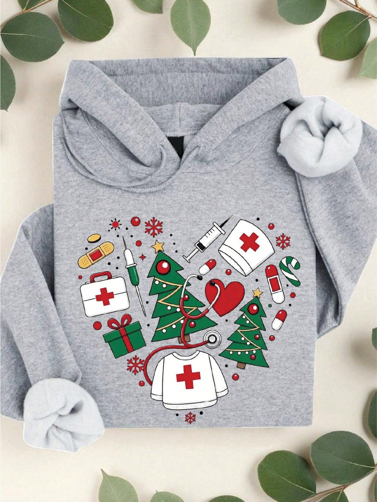 Christmas Nurse Hoodie