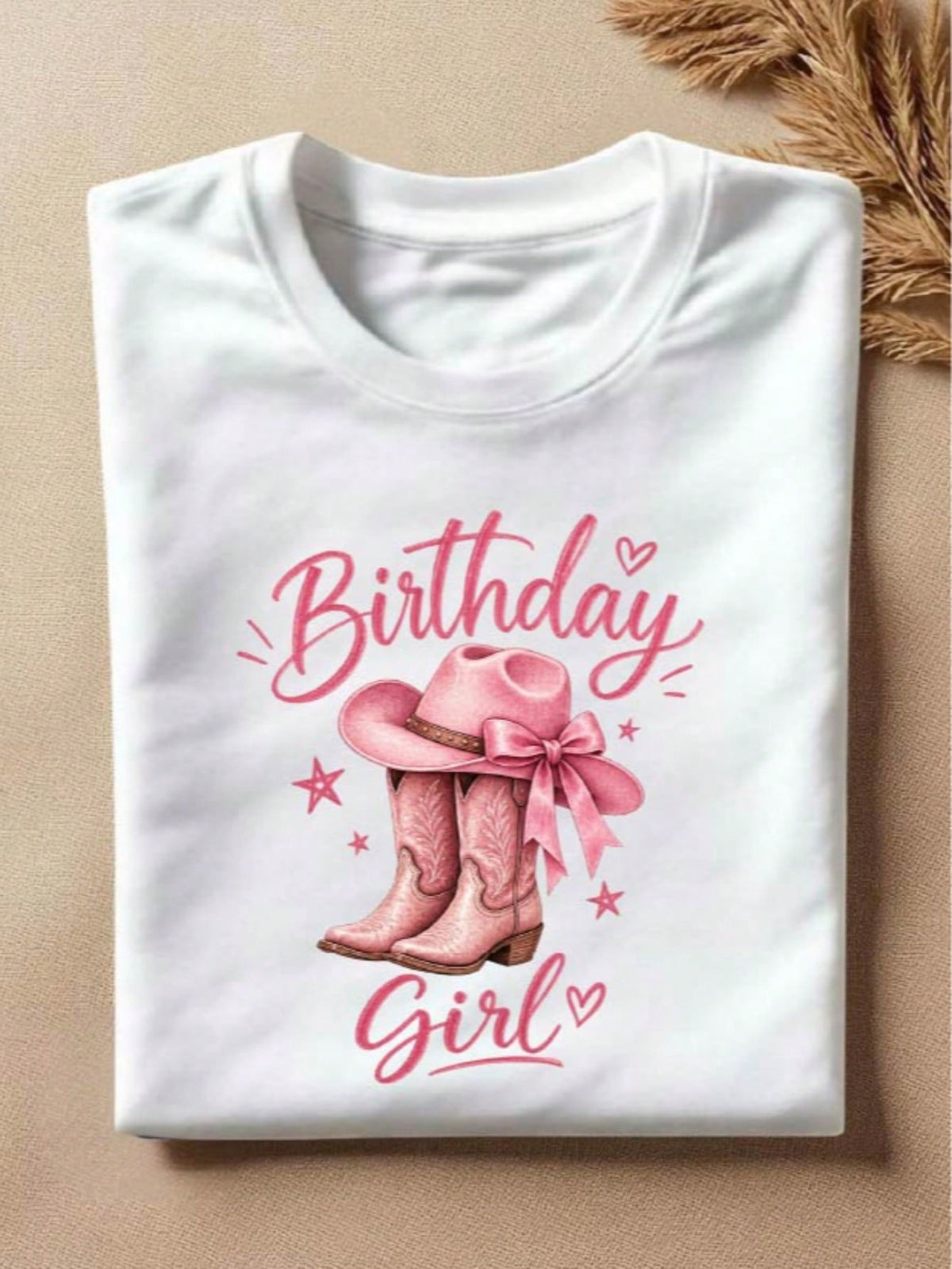 Birthday Girl Western T-Shirt