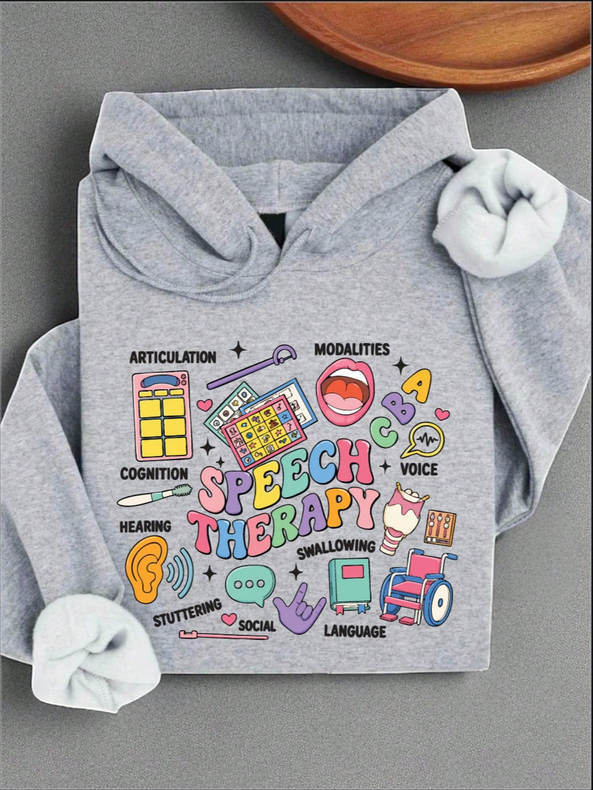Speech Therapy Unisex Hooded Hoodie