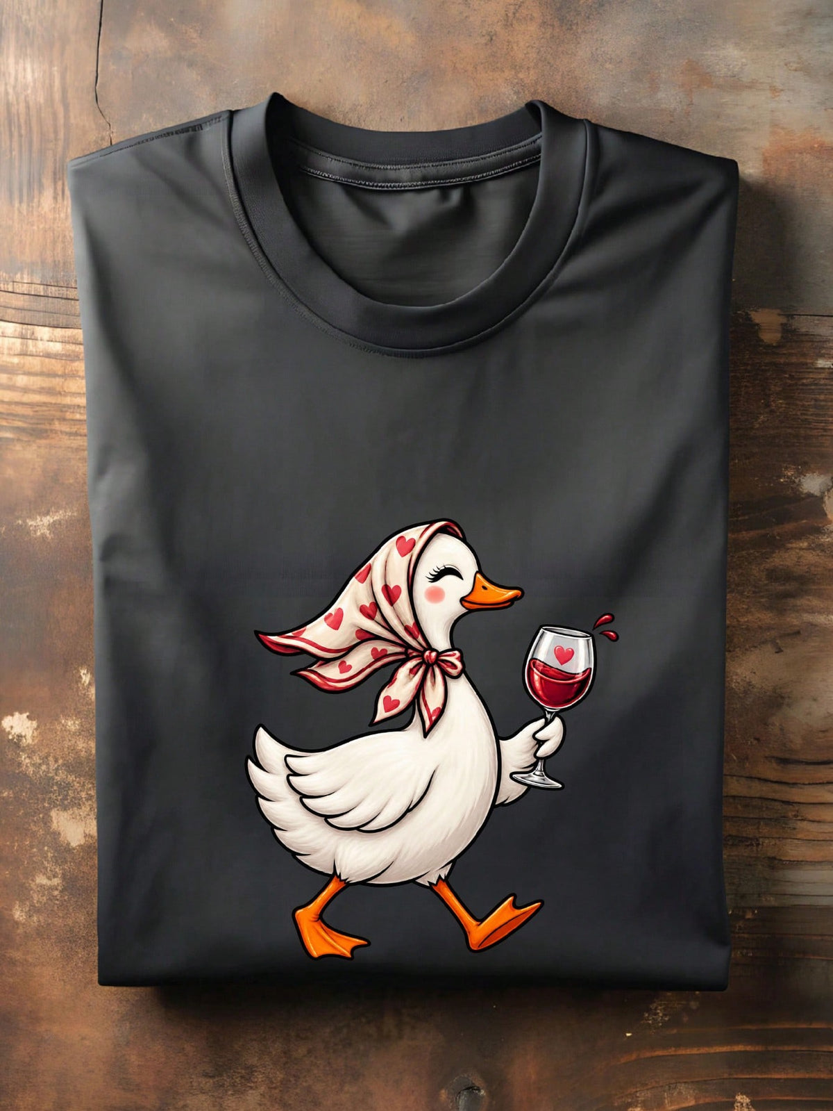 Happy Goose Lady T-Shirt