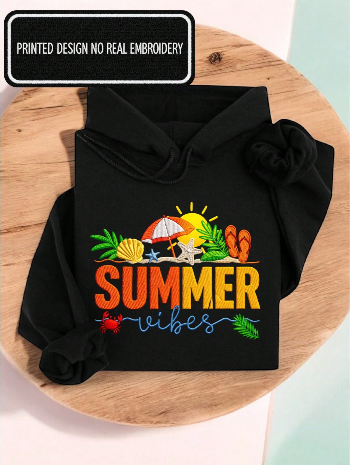 Summer Vibes (DTF Graphic Print) Hoodie