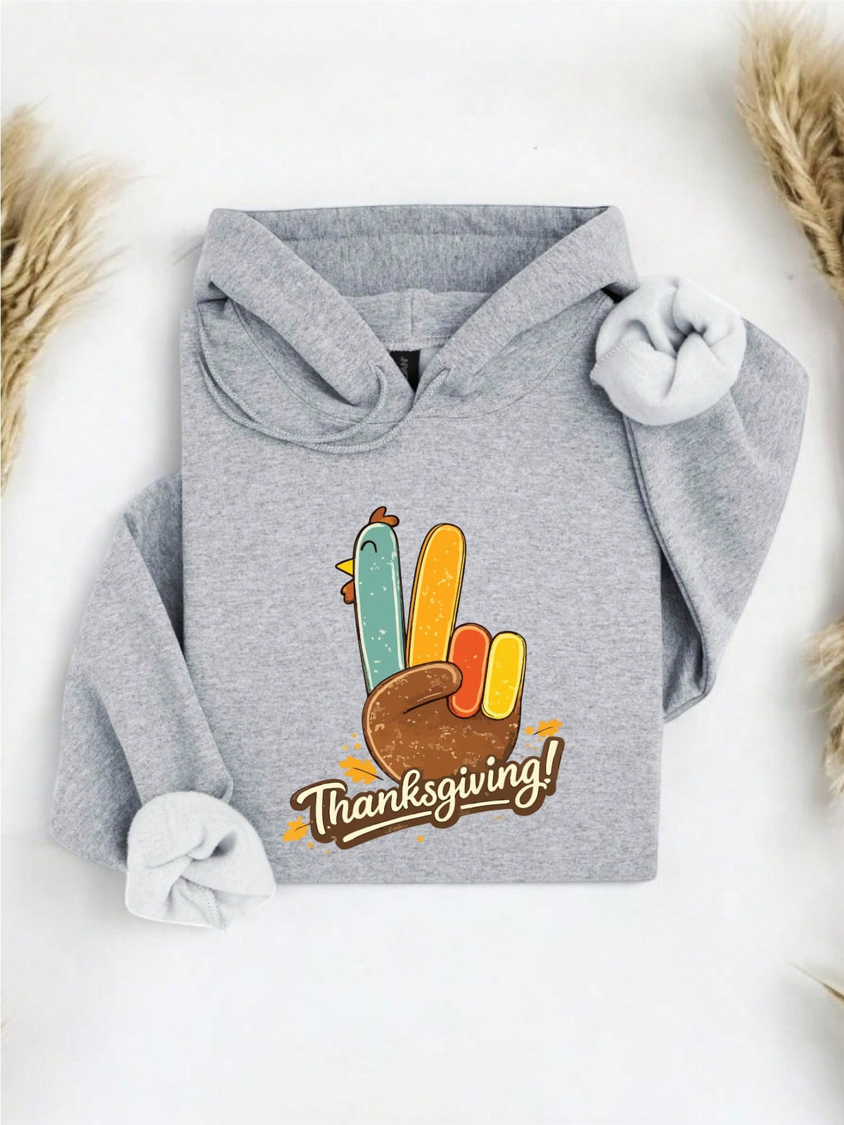 Retro Peace Sign Turkey Hoodie