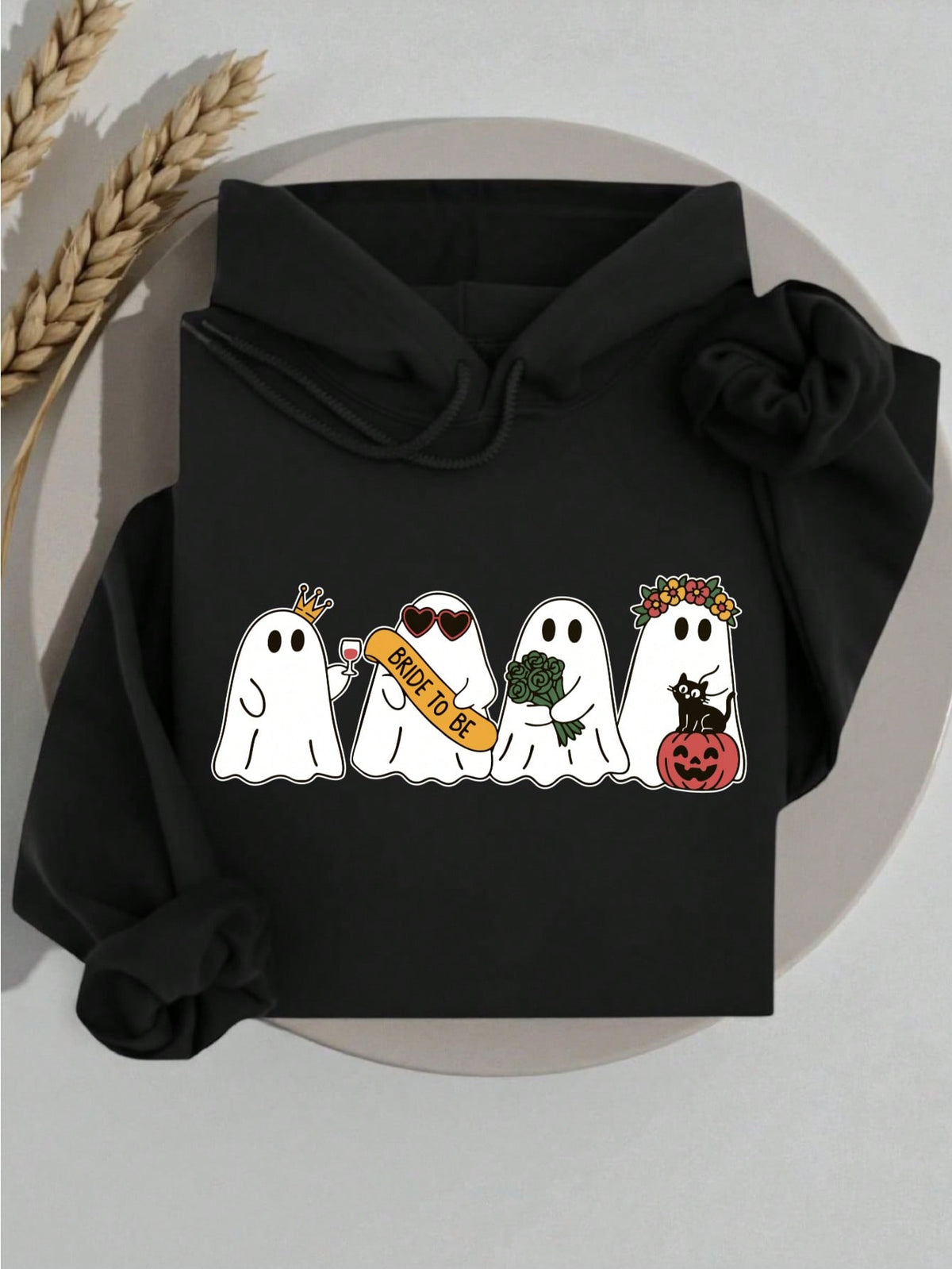 Bridal Party Halloween Hooded Hoodie