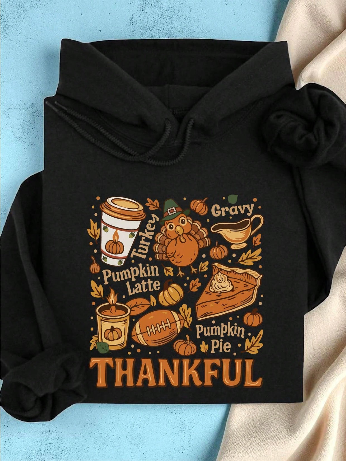 Vintage Thanksgiving Hoodie