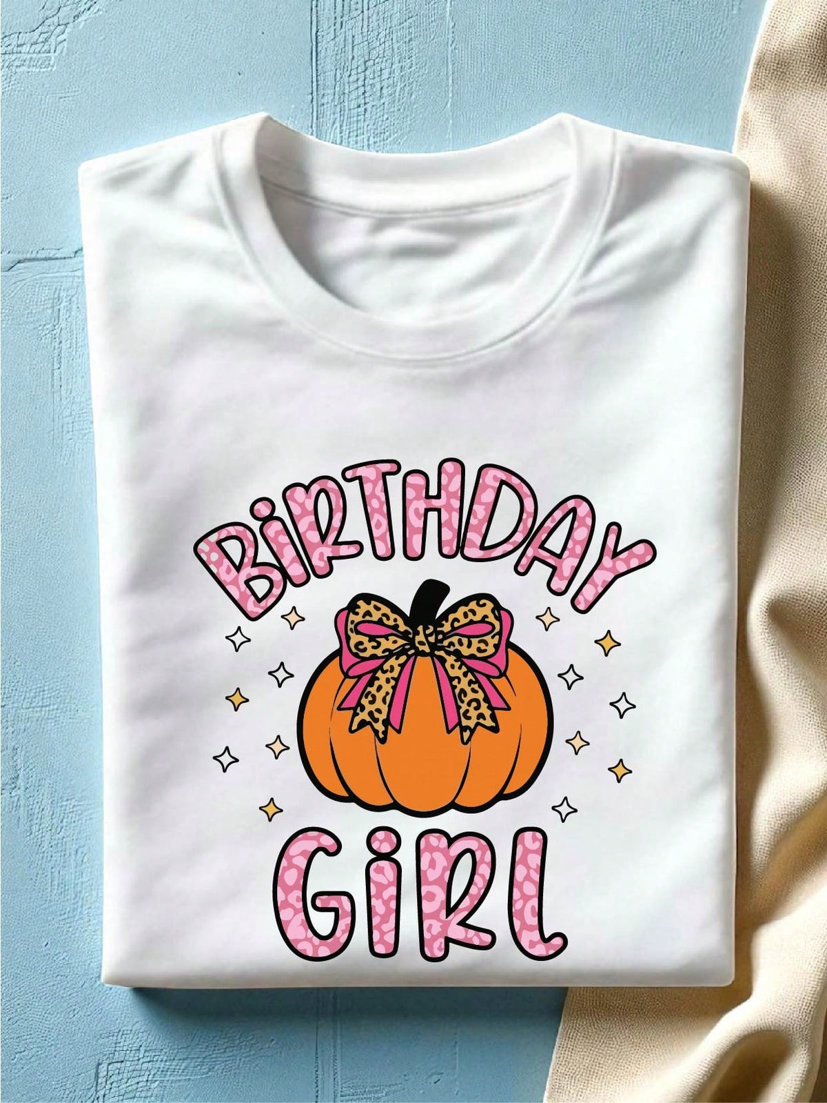 Pumpkin Birthday Girl T-Shirt