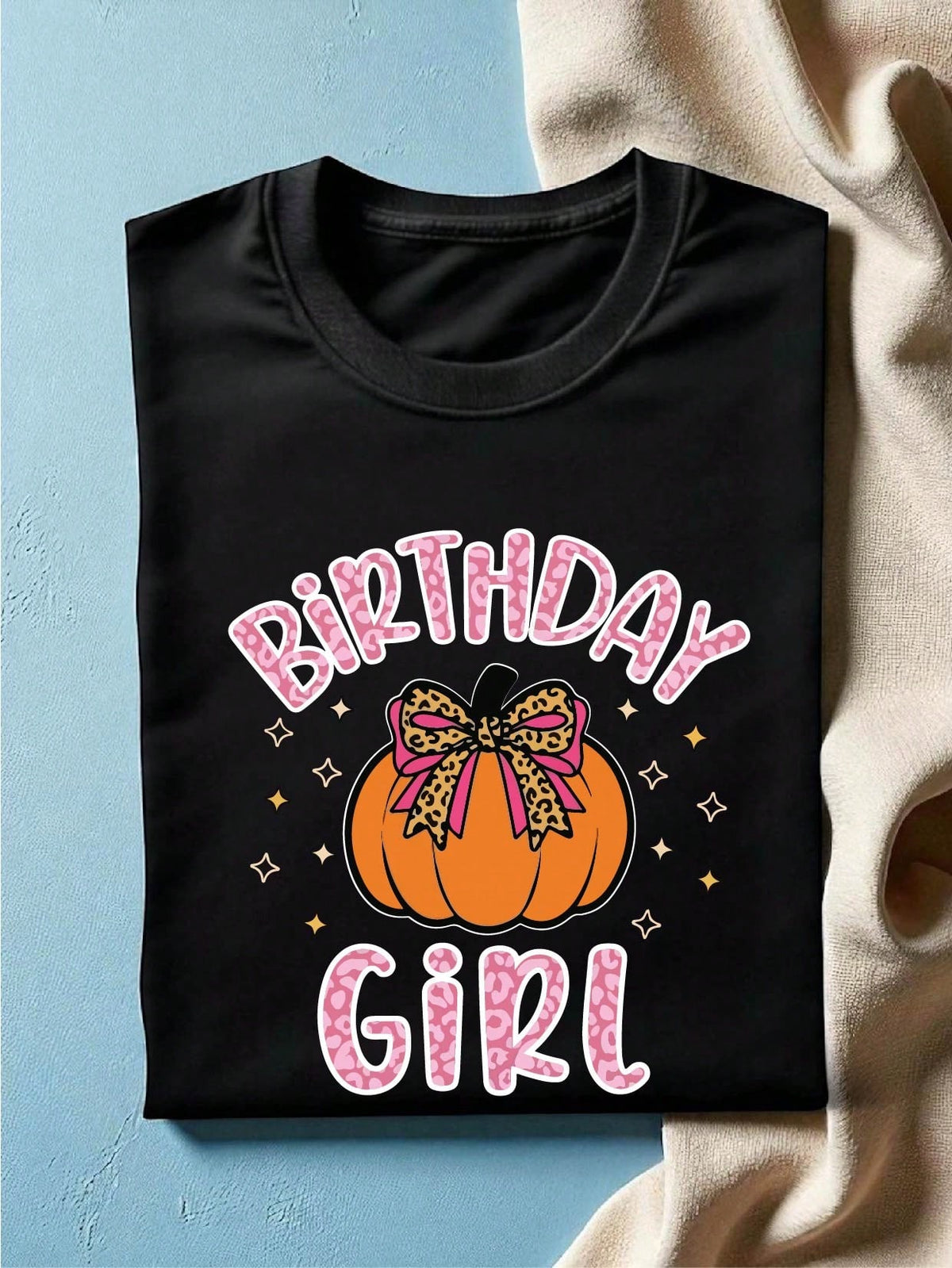 Pumpkin Birthday Girl T-Shirt