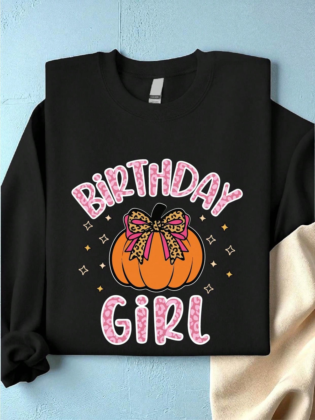 Pumpkin Birthday Girl Sweatshirt
