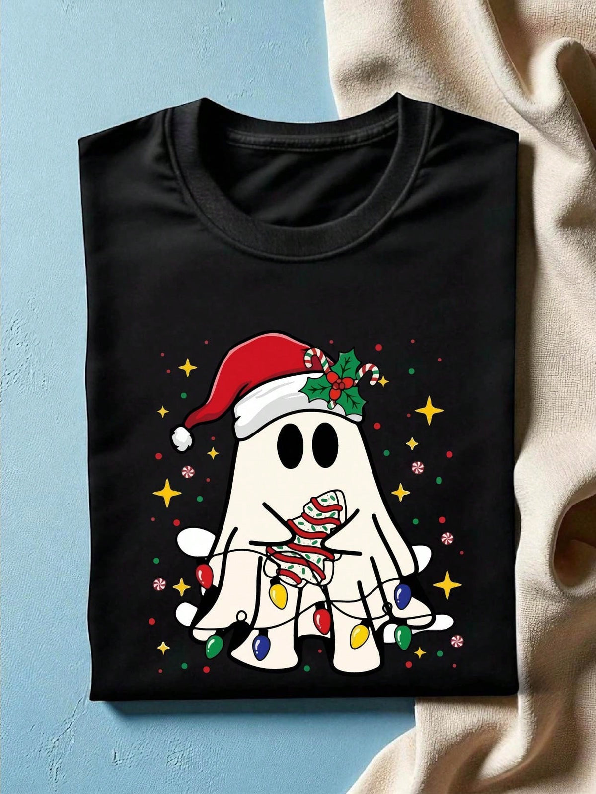 Ghost Santa T-Shirt