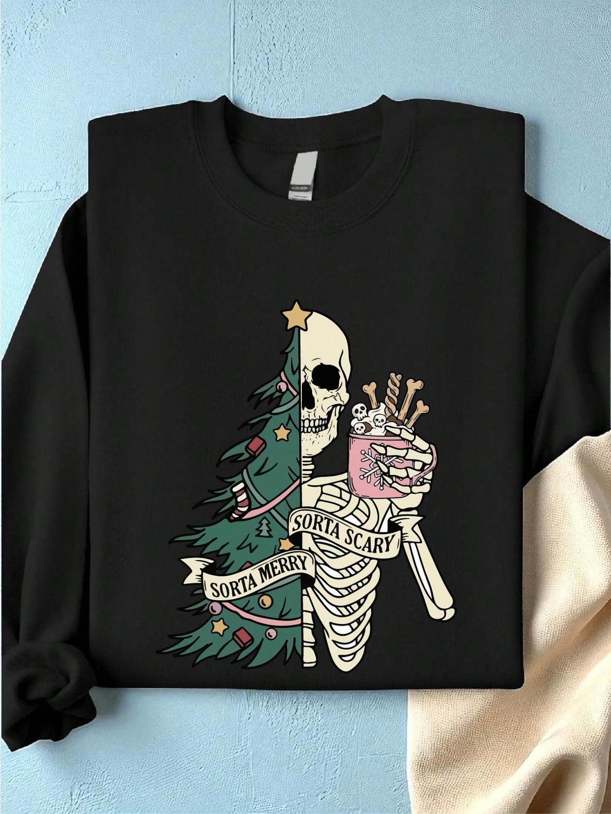 Skeleton Christmas Sweatshirt