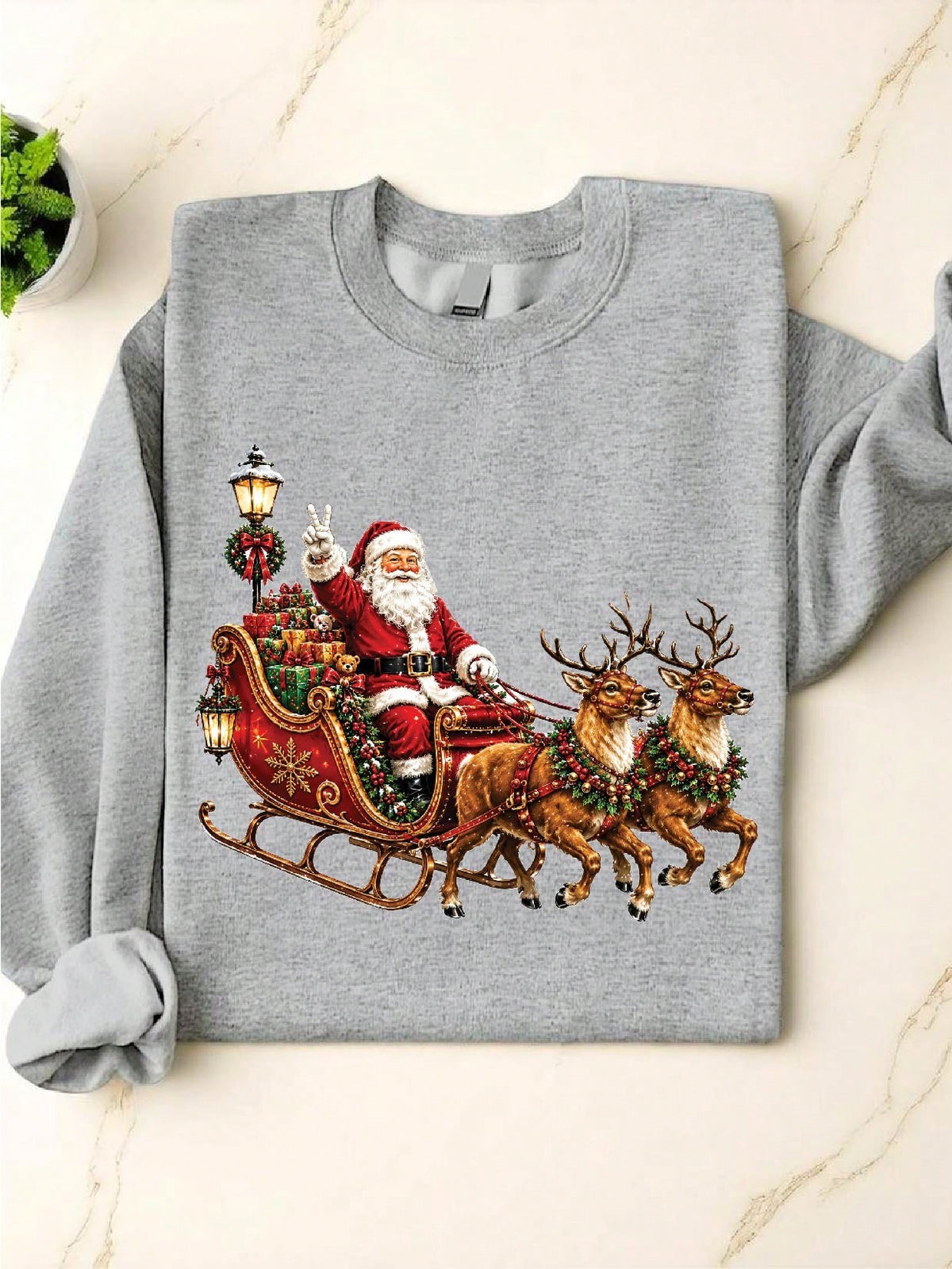 Retro Santa Sweatshirt
