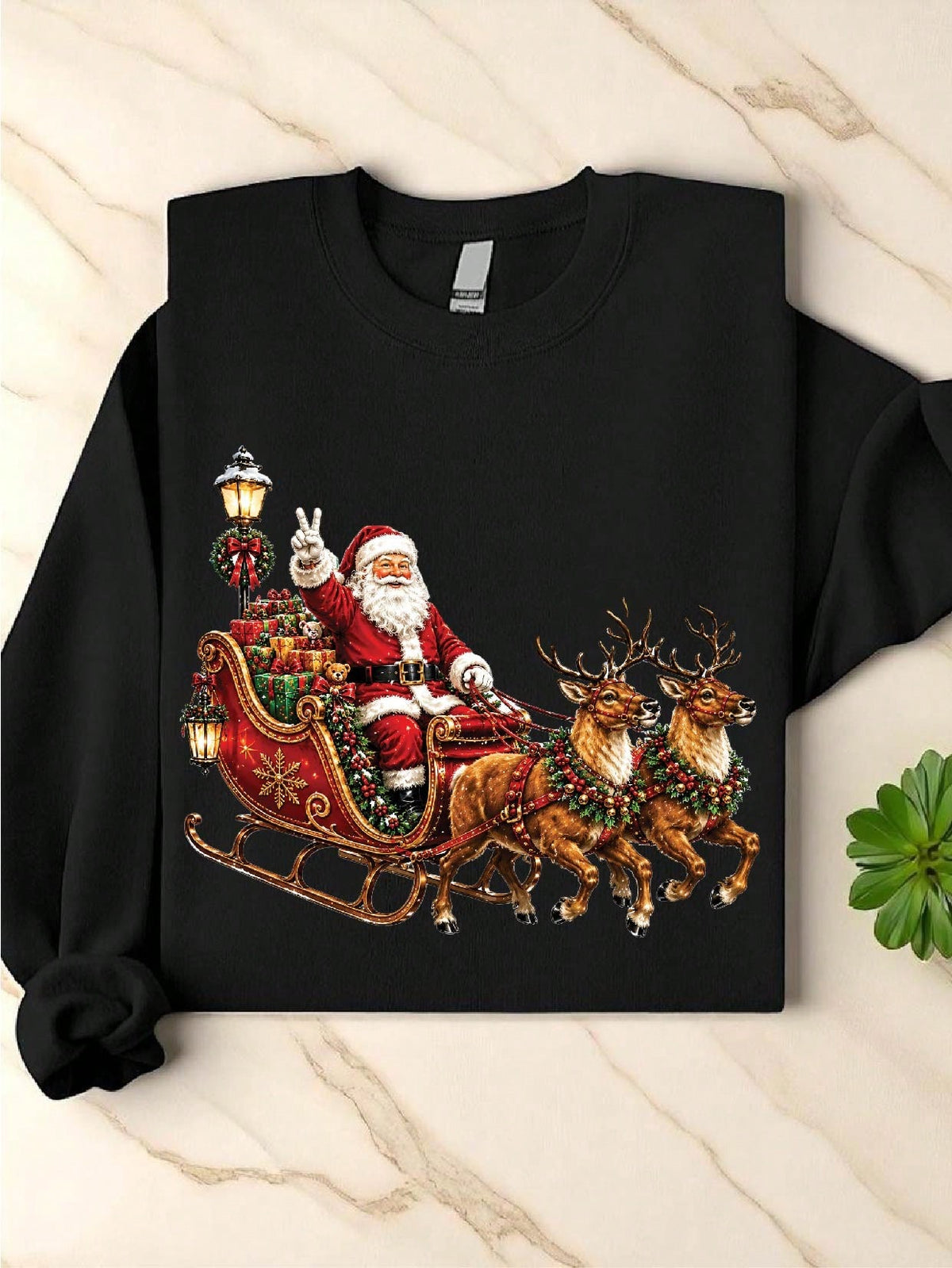 Retro Santa Sweatshirt