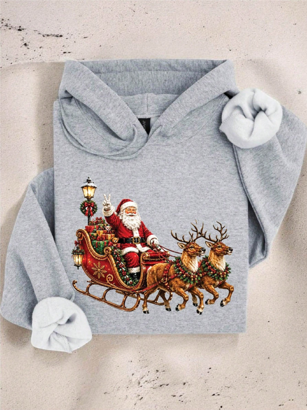 Retro Santa Hoodie
