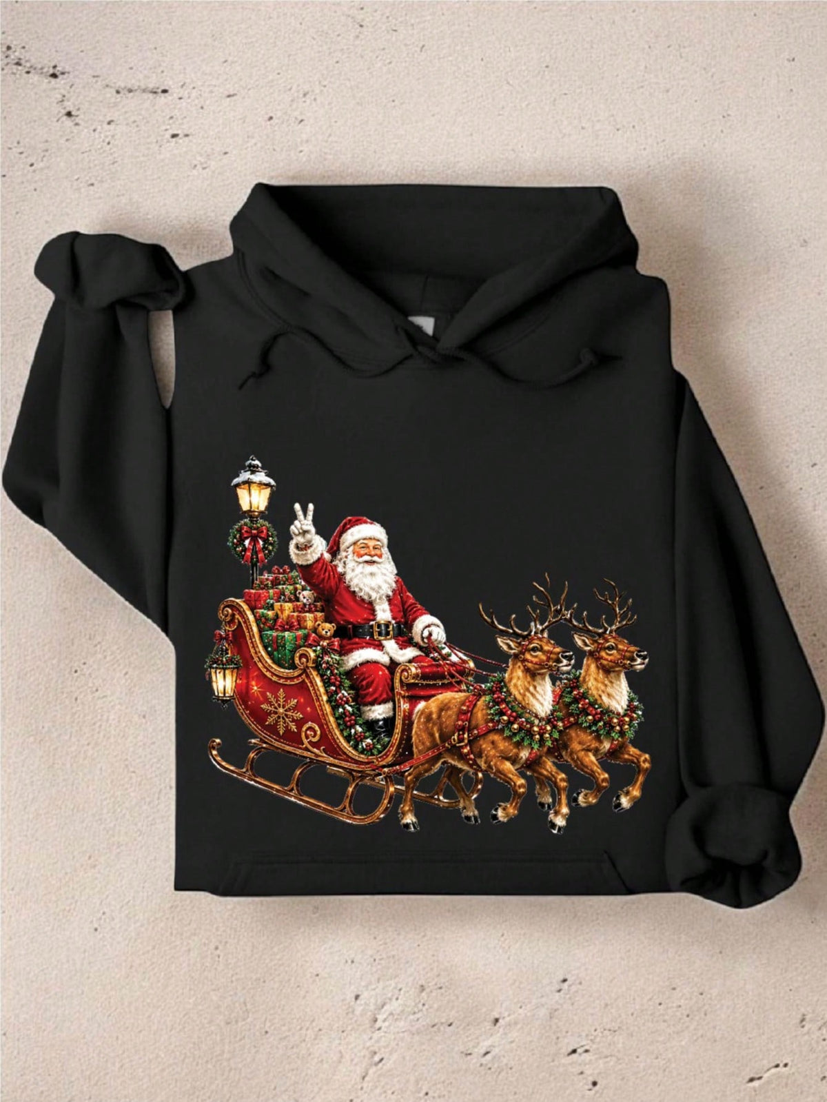Retro Santa Hoodie