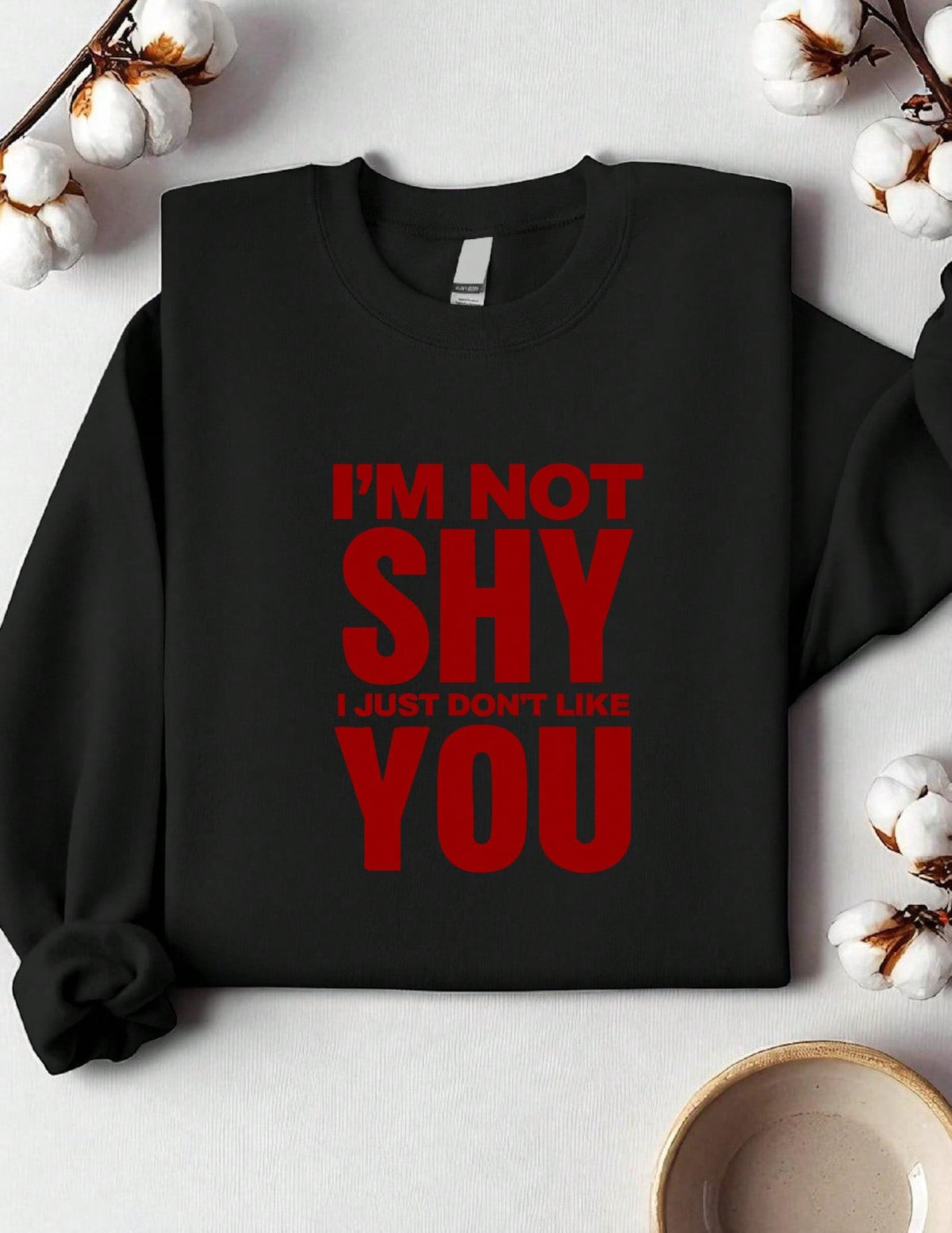 I'm Not Shy I Just Don't Like You Sweatshirt