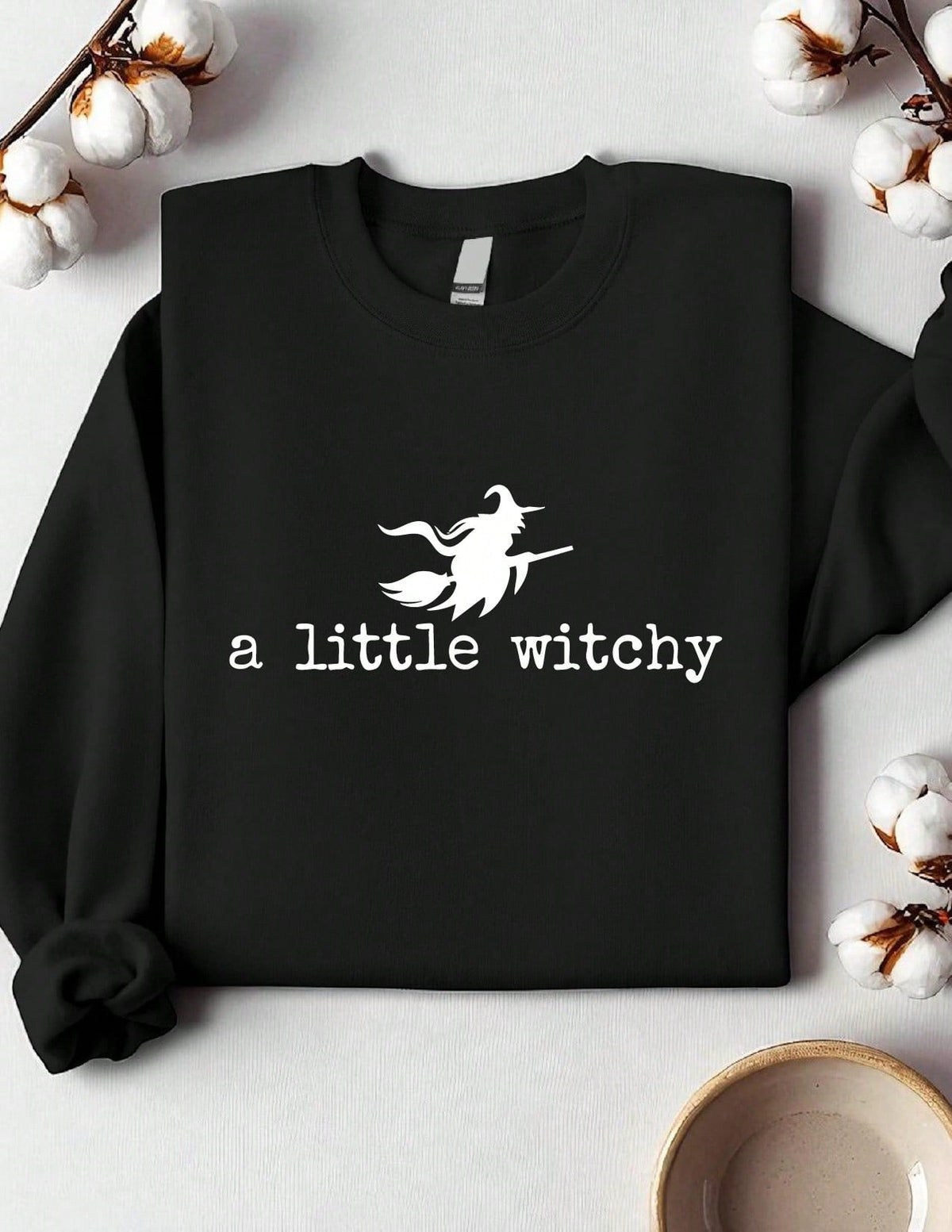 A Little Witchy Halloween Swearer Sweatshirt