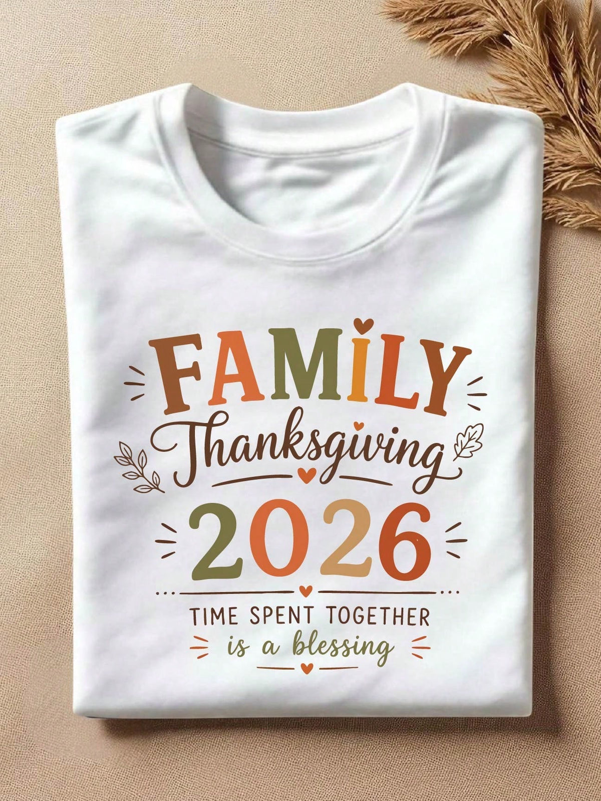 Family Thanksgiving 2026 T-Shirt