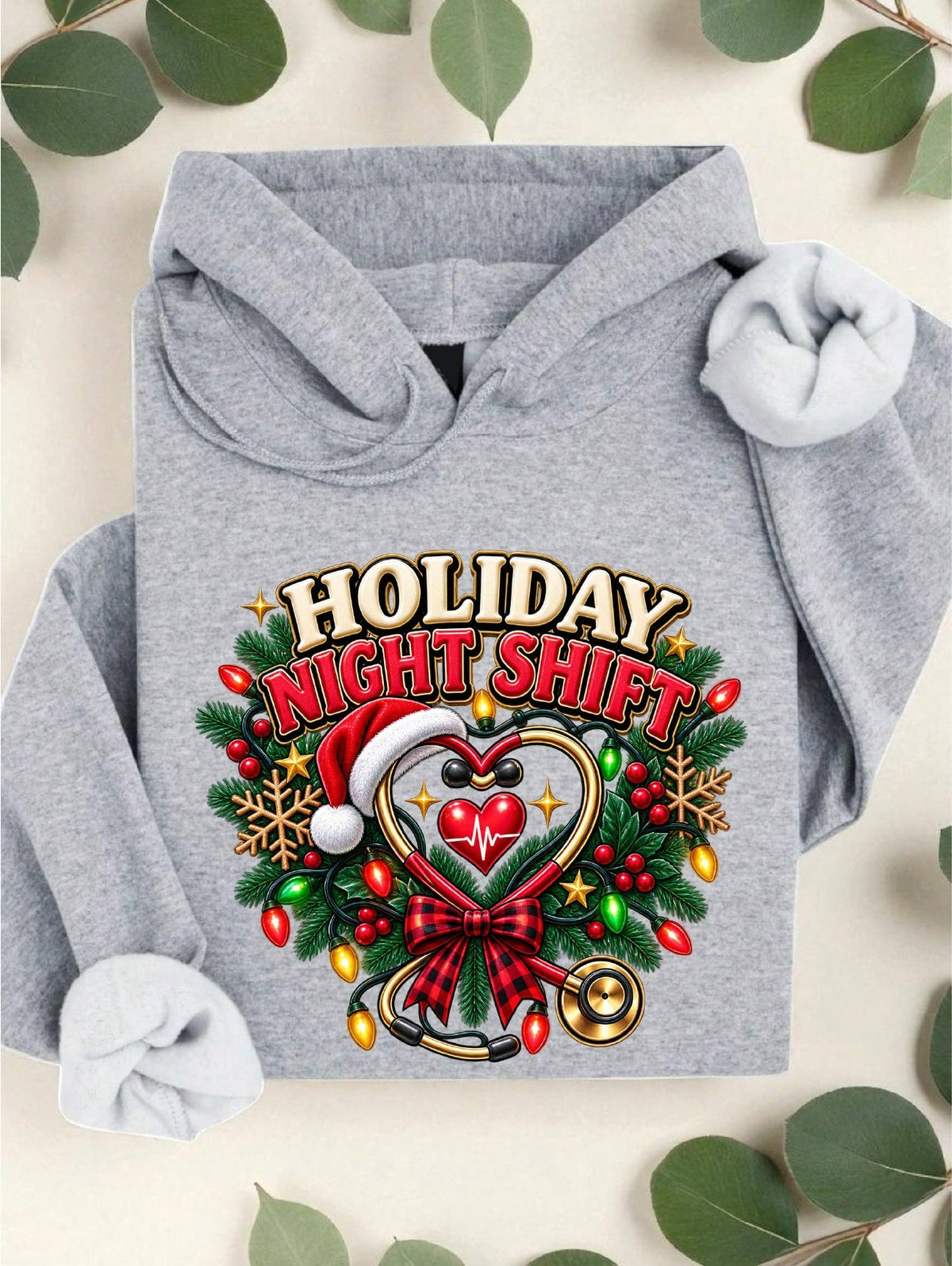 Holiday Night Shift Hoodie