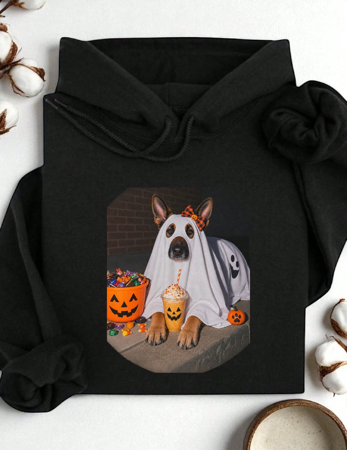 German Shepherd Dog Halloween Hoodie