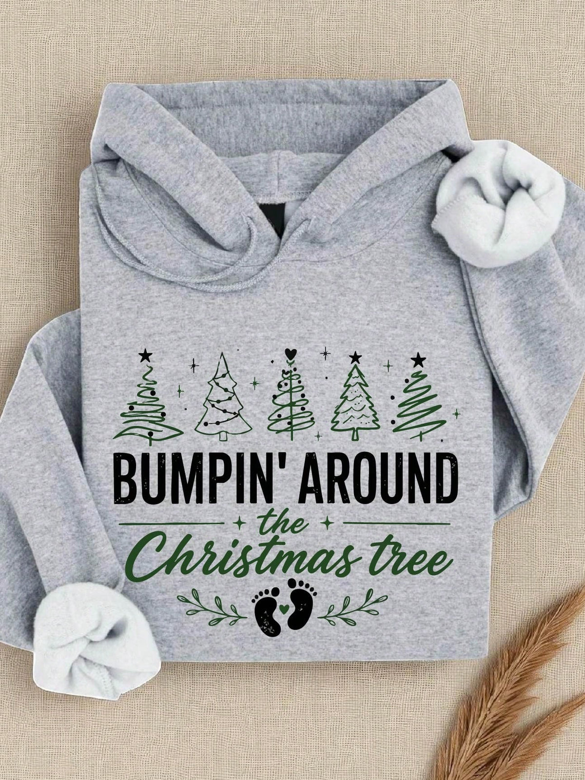 Bumpin' Around The Christmas Tree Hoodie