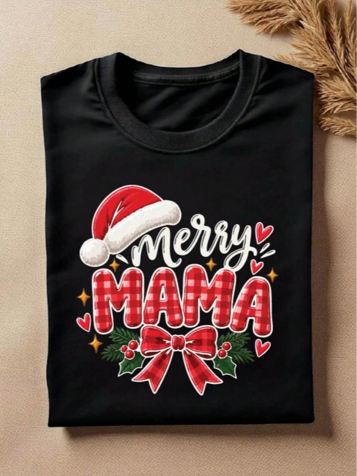 1 PC Merry Mama Dada T-Shirt