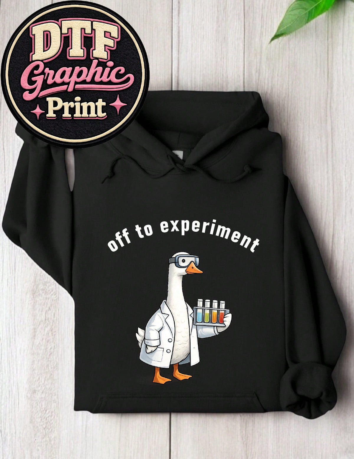 Off To Experiment Hoodie