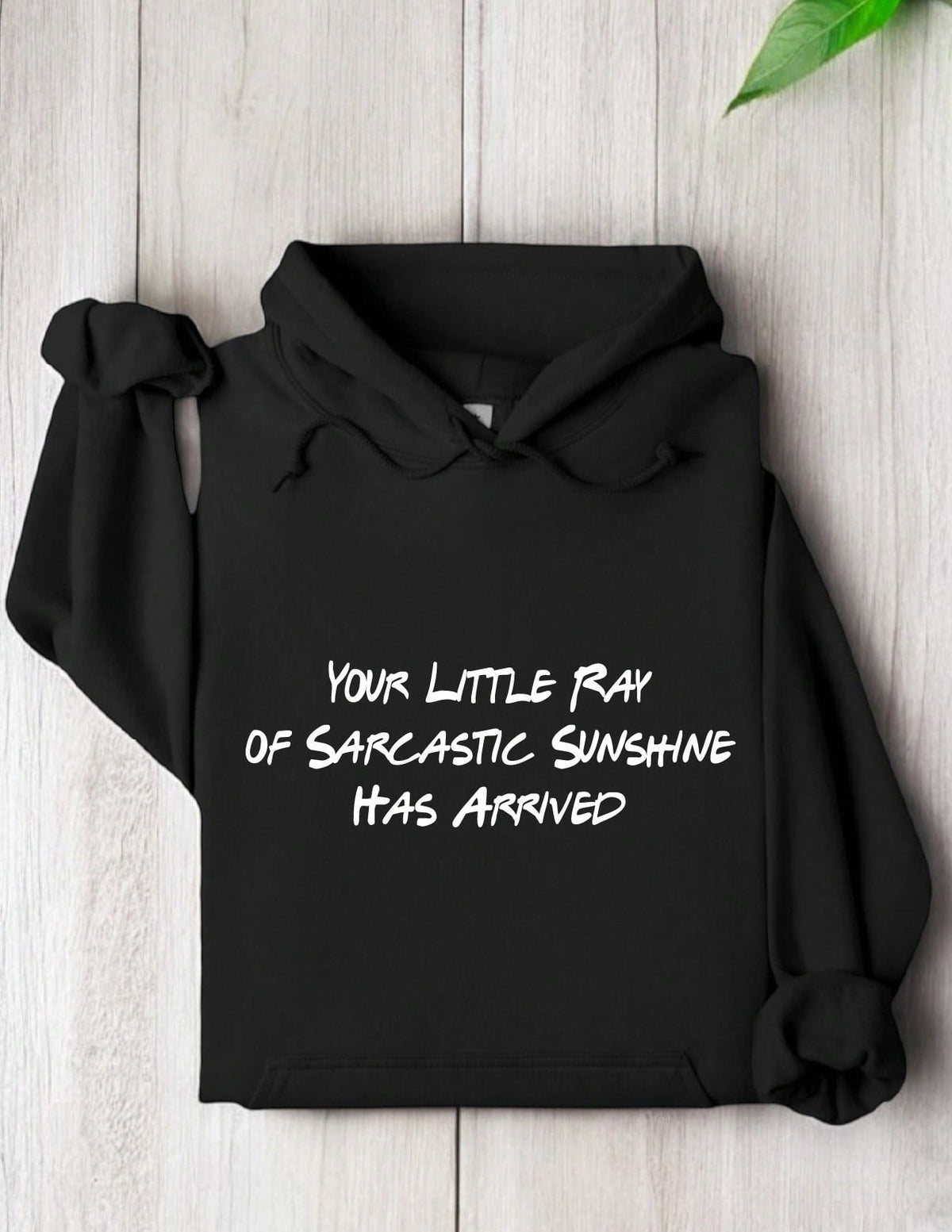 Your Little Ray Of Sarcastic Sunshine Has Arrived Hoodie