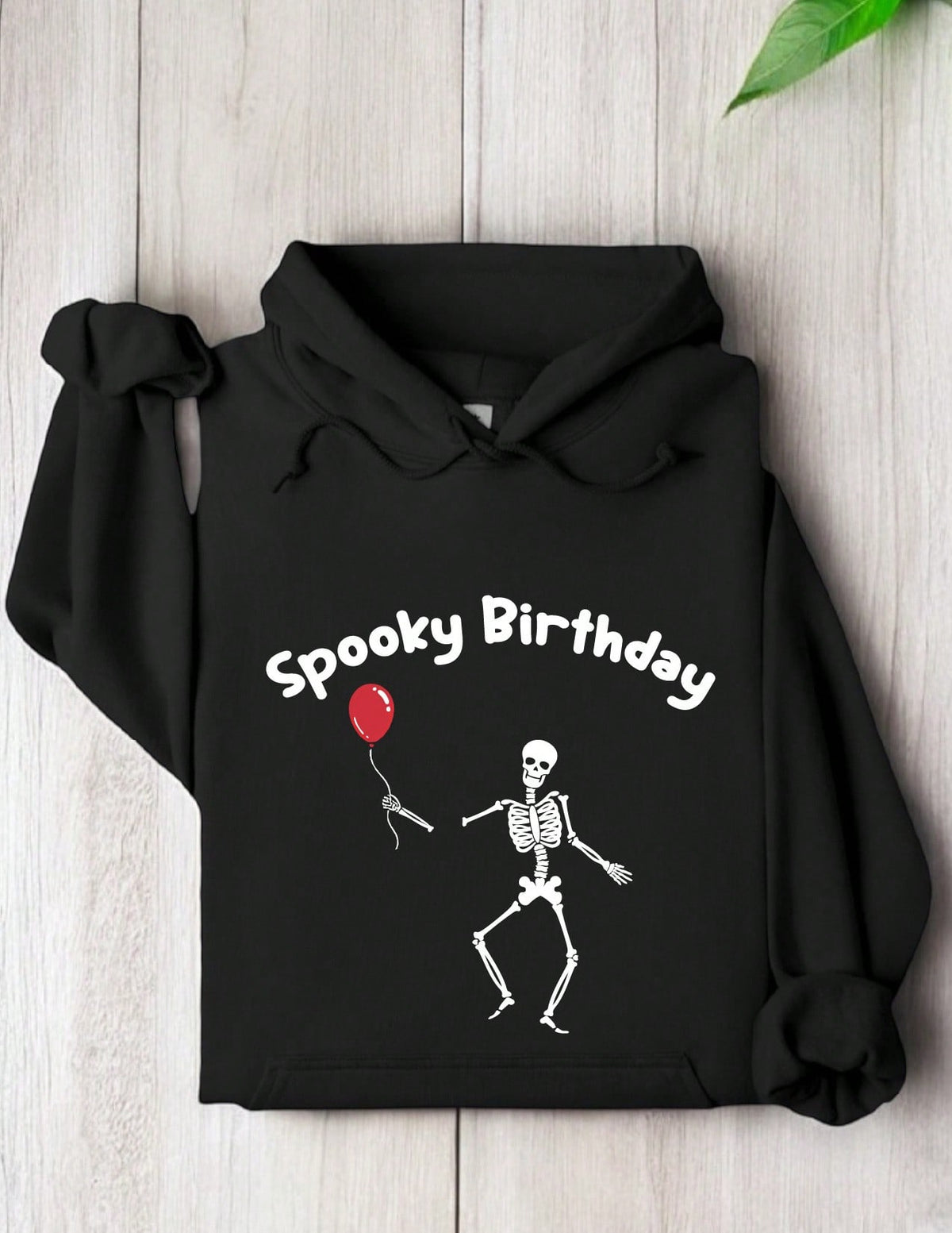 Skeleton Spooky Birthday Hoodie