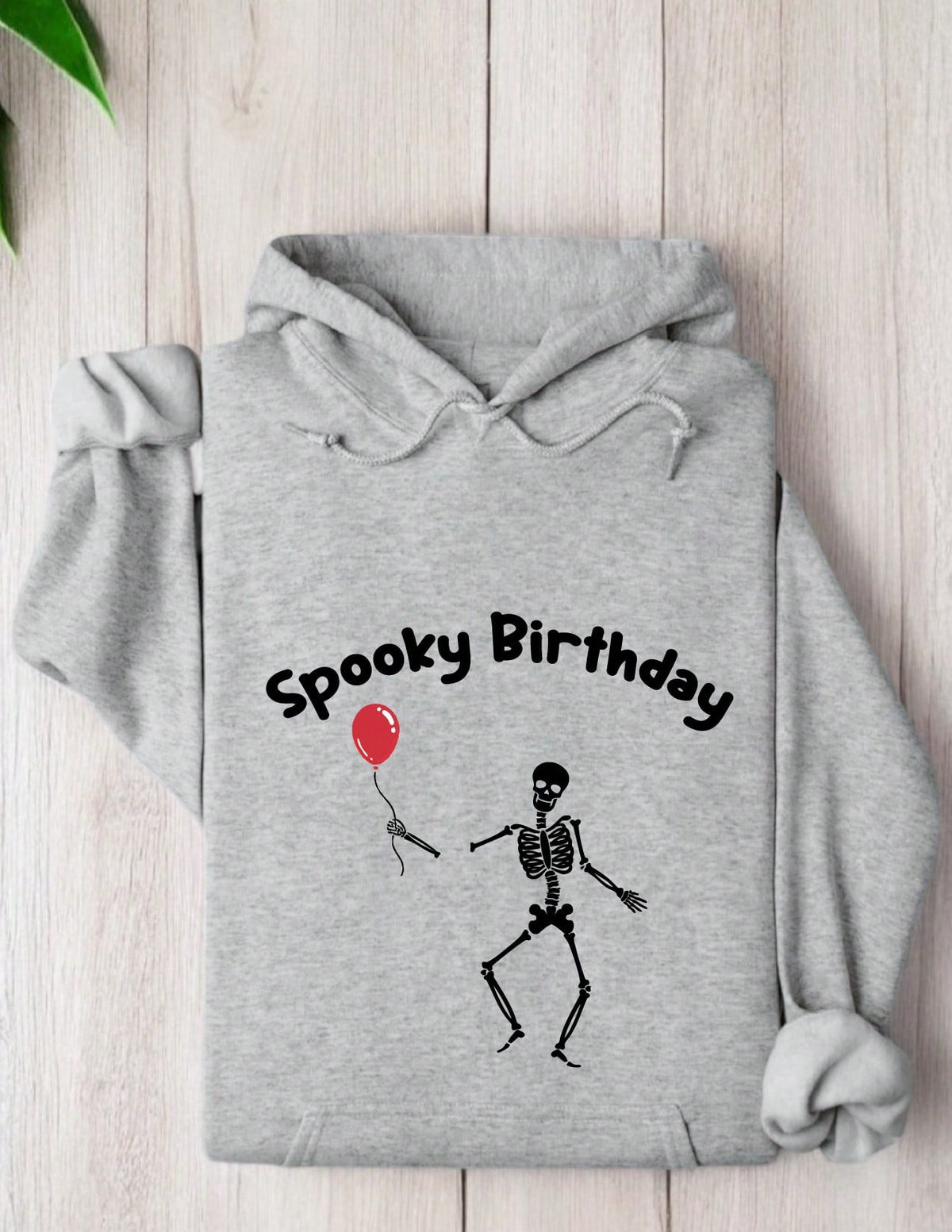 Skeleton Spooky Birthday Hoodie