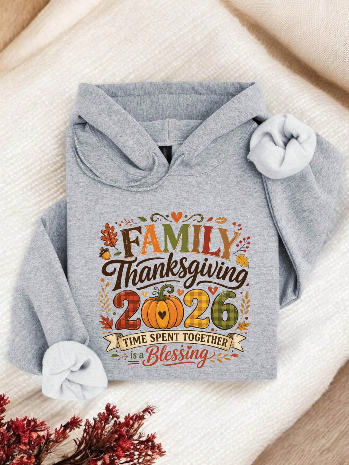 Family Thanksgiving 2026 Hoodie