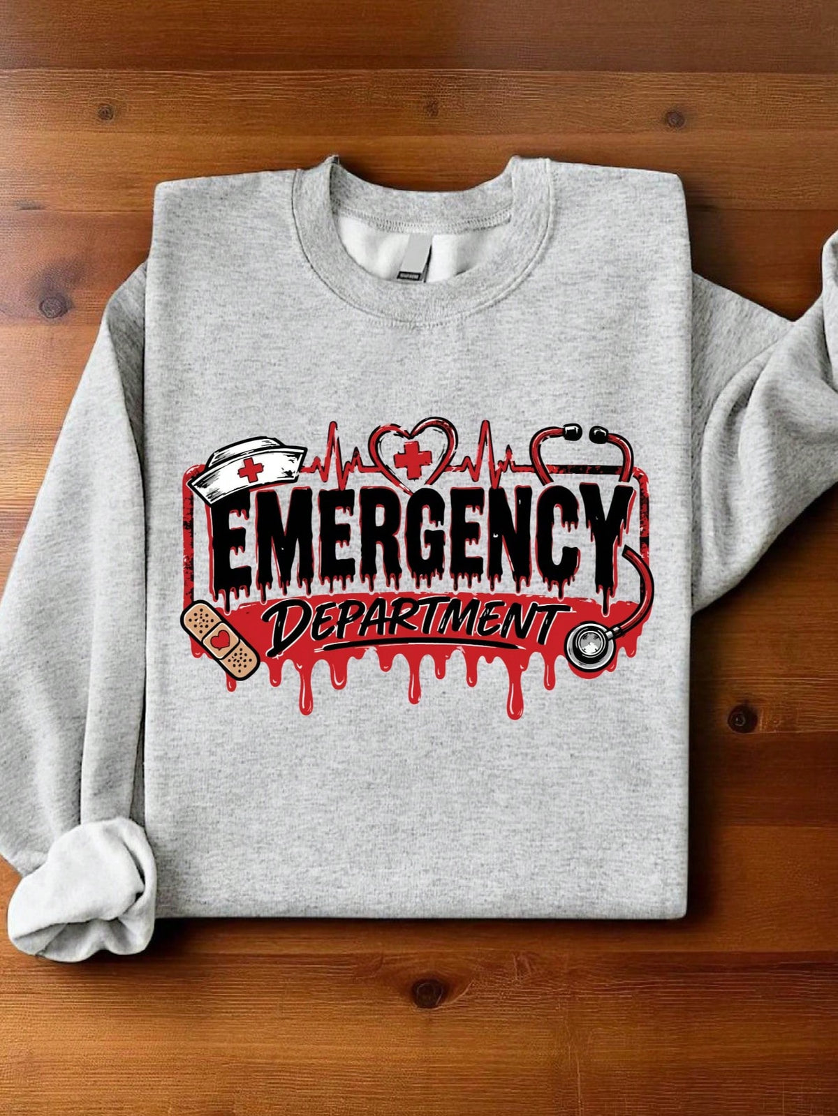 Emergency Department Nurse Sweatshirt