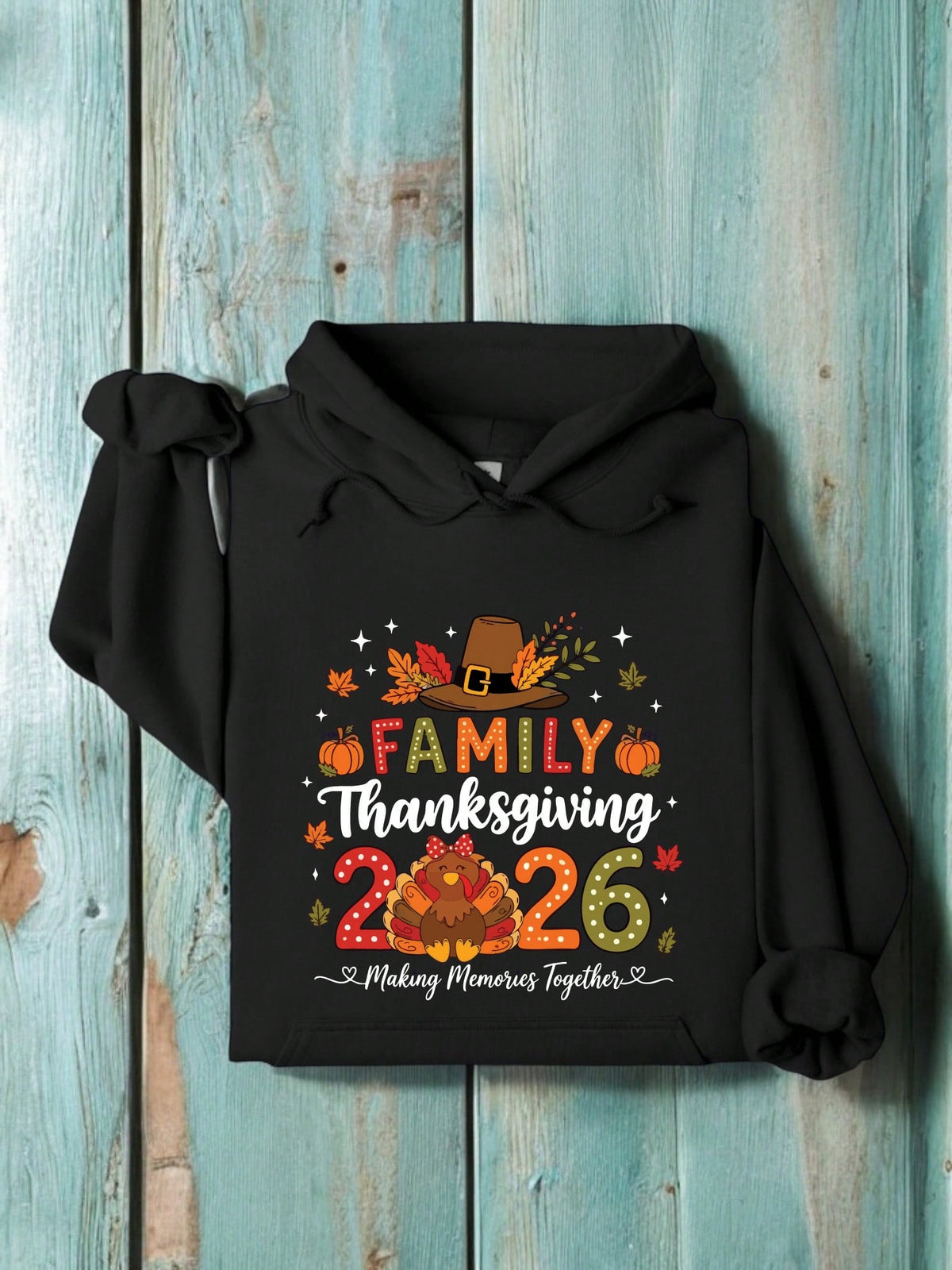 Family Thanksgiving 2026 Unisex Hoodie