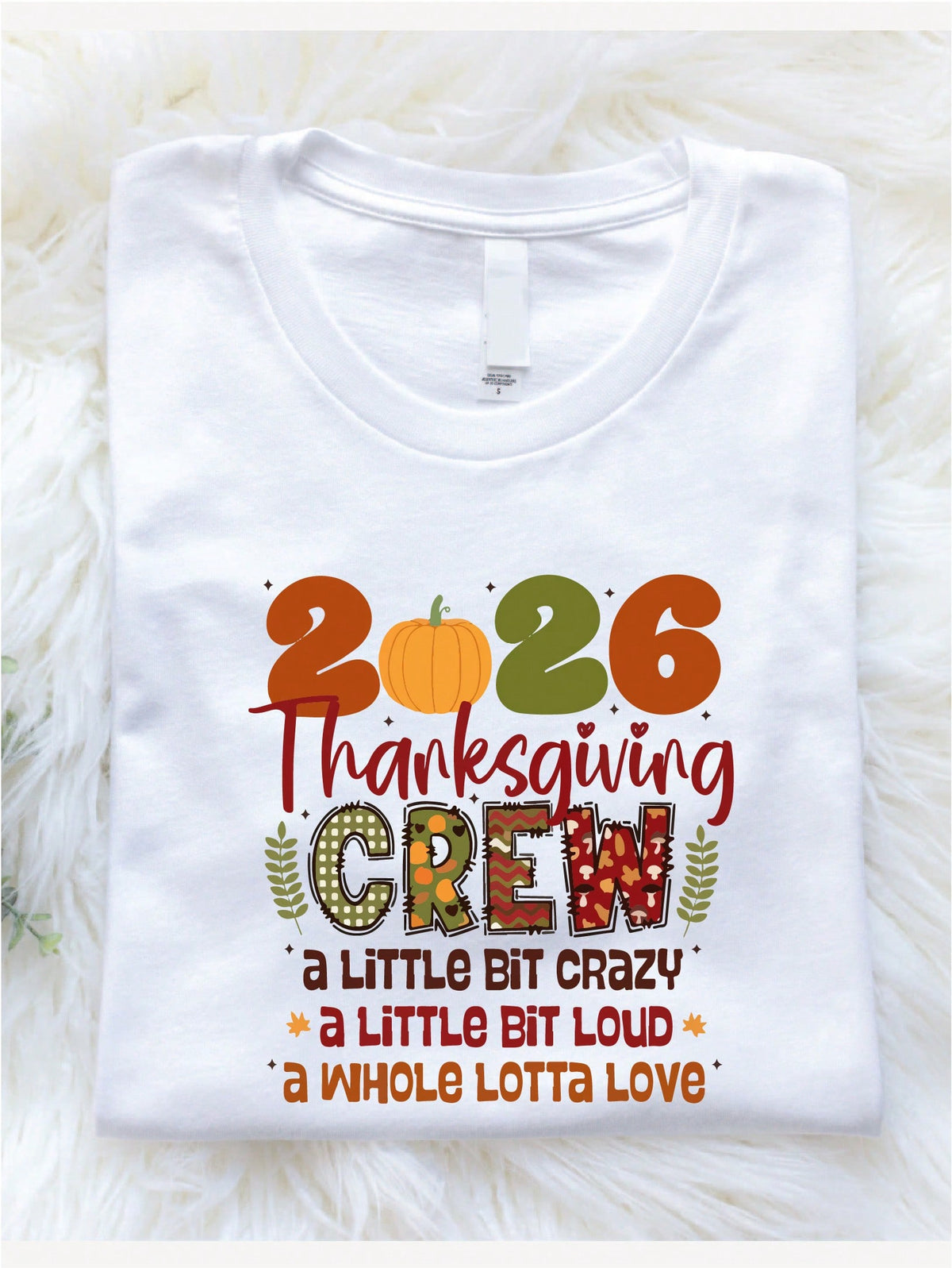 Retro Thanksgiving Crew 2026 T-Shirt