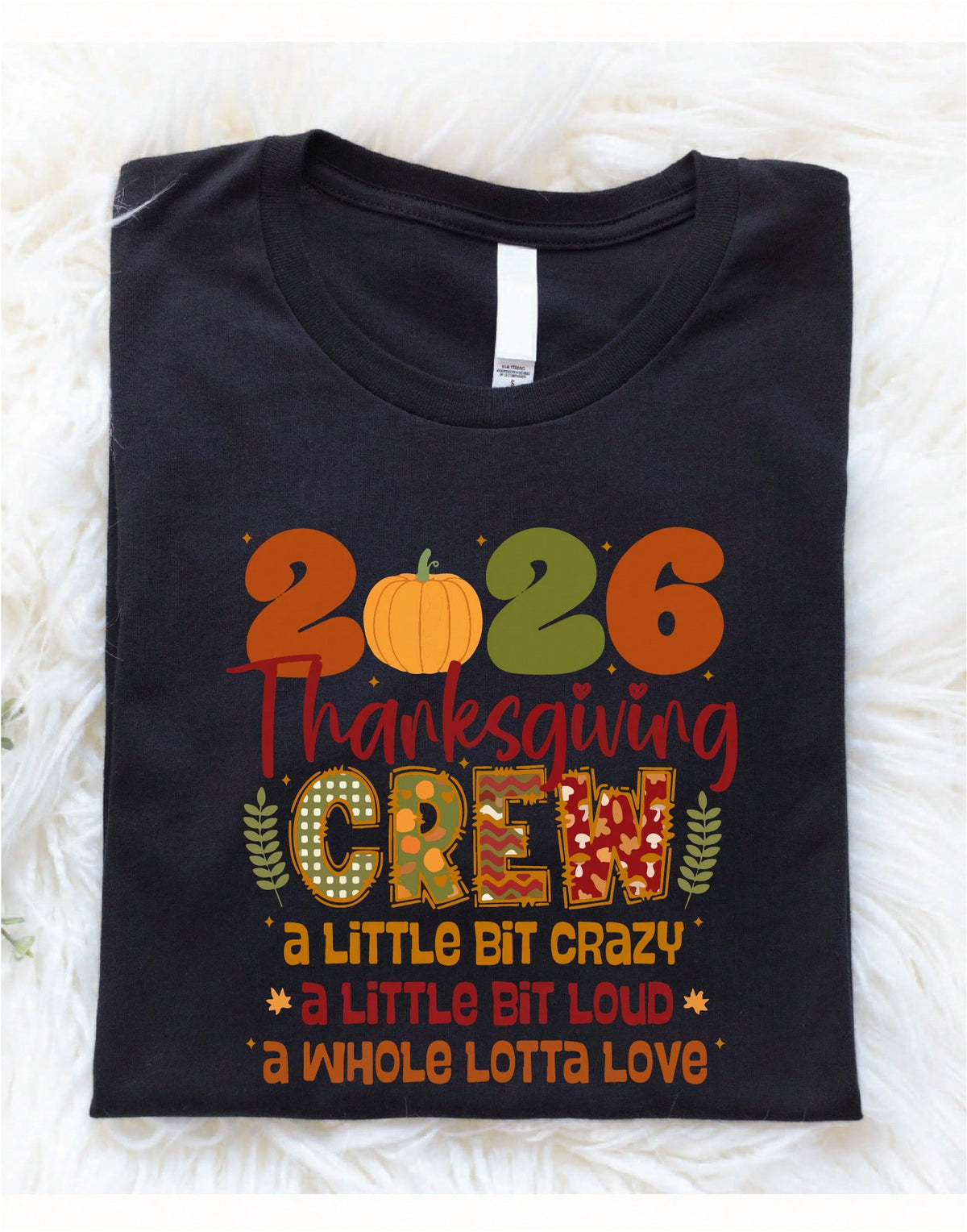 Retro Thanksgiving Crew 2026 T-Shirt